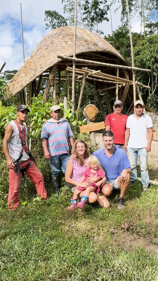Co-creation of bamboo buildings interweaves everything about the Bamboo Lab and the Bamboo Village.
.
Ekawa began with a spatial vision, an architectural concept of living in the rainforest of Colombia, which allows for the social magic of a neighbourhood to emerge.
.
For the last 6 years we've been creating sculptural bamboo architecture in collaboration with local craftspeople. The act of being on site, working with our hands, as well as learning about local techniques and materials, has taken our design ideas to a place we hadn't imagined.
.
As more people get involved and start to create their own home here, we're so excited about where the journey goes!
.
#bamboovillage #cocreation #architects #ecobuilding #bamboo #team #designwithnature #bambooarchitecture #ecovillage #colombia