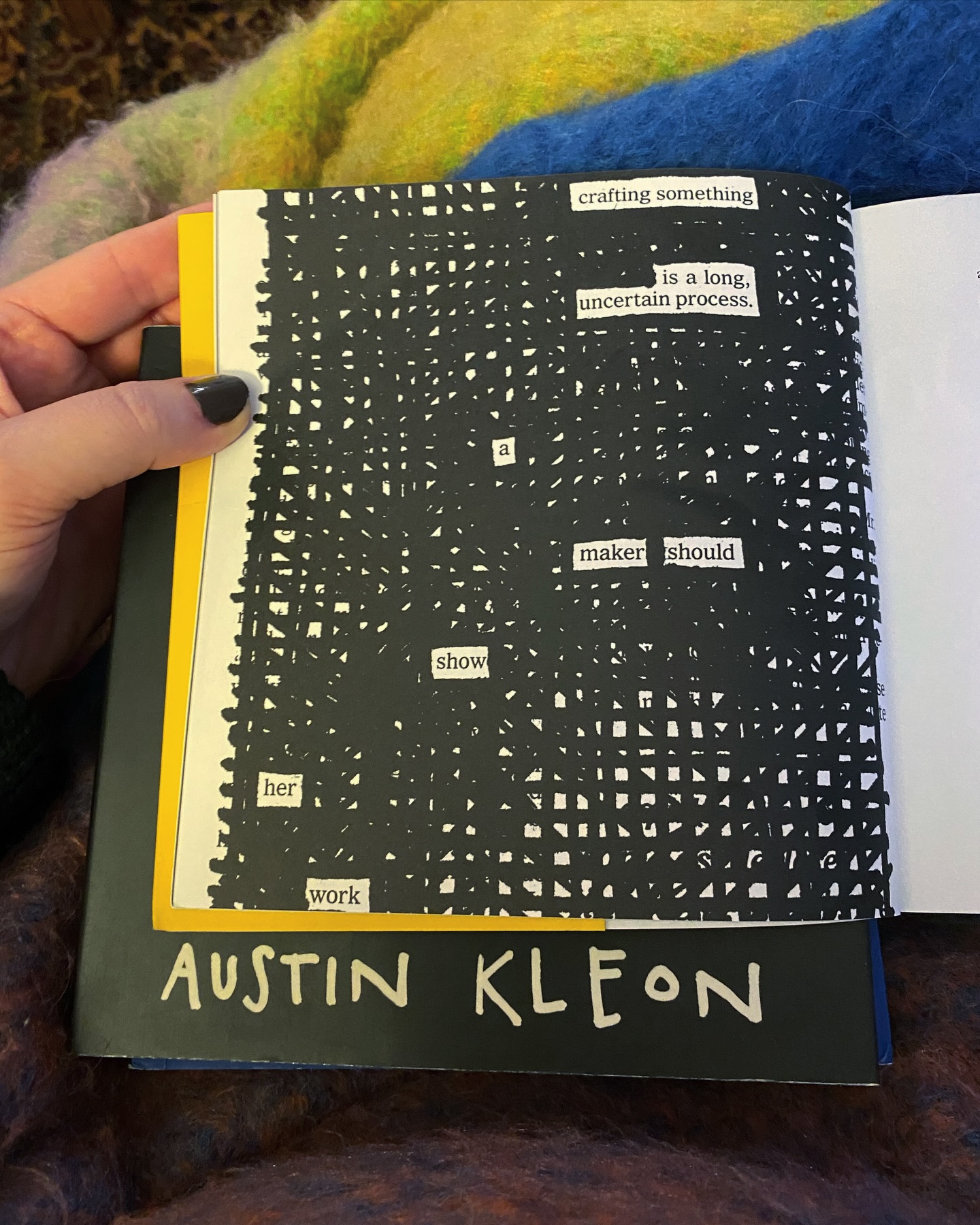 “Crafting something is a long, uncertain process. A maker should show her work.” blackout poem by @austinkleon
The Hoffman Flute Studio just had our 2024 Winter Recital! I’m so impressed with the growth of each human from last December to today, not only in music and technique but also in confidence and maturity. I’m one lucky teacher! 💛