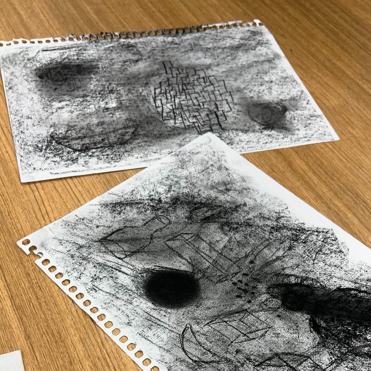 16/08/24: A Drawing Session
We began the drawing session with messy charcoal and explored how drawing can reflect our perceptions and limitations, as well as how we interpret others’ current perceptions of life through their spontaneous creations. It was an intriguing exercise—simply encouraging the person (who represents many who feel reluctant to draw) to draw and allowing the process to unfold.
We observed how our emotions and state of mind transitioned from one point to another, with the drawings visually representing these transitions. The process revealed that the drawings could hold deep meaning and reflection for the person creating them. Sharing thoughts and perceptions about each other’s work sparked insights and reactions, making the experience a reflective journey for both of us. Some observations felt insightful, while others felt deeply personal or habitual.
.
.
.
.
#spirituality#spiritual#spiritualjourney#drawing#charcoaldrawing#artherapy#reflectivedrawing#selfreflection#reflectivepractice#meditativeart#meditativedrawing#onenesssstudio