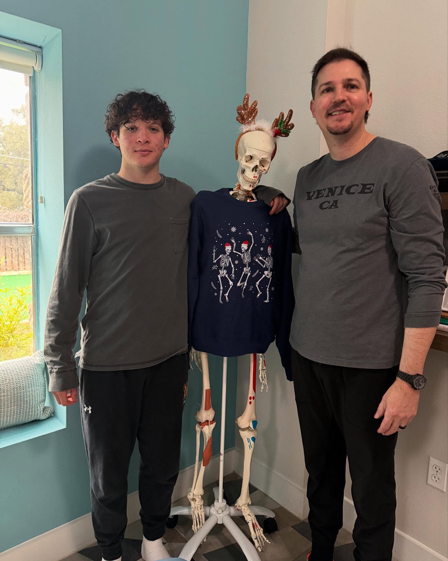 When you and your client show up as matchies! Makes Skelly's day.