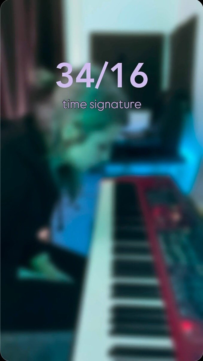 The 34/16 time signature intro to “Chutzpan” by Avishai Cohen. It says 17/8 around but having an accent every five 16th it seems more sensible to count it as a 16th subdivision. This is what keeps my mind busy when you see me lost in thoughts lol
#avishaicohen #chutzpan #oddmetrics #oddrhythm #jazz #jazzfusion #prog #progressive #music #fusion #musician #jazztrio #musictheory #piano #pianist #livemusic #studiolife #producer #composer #nord #nordkeyboards #nordstage