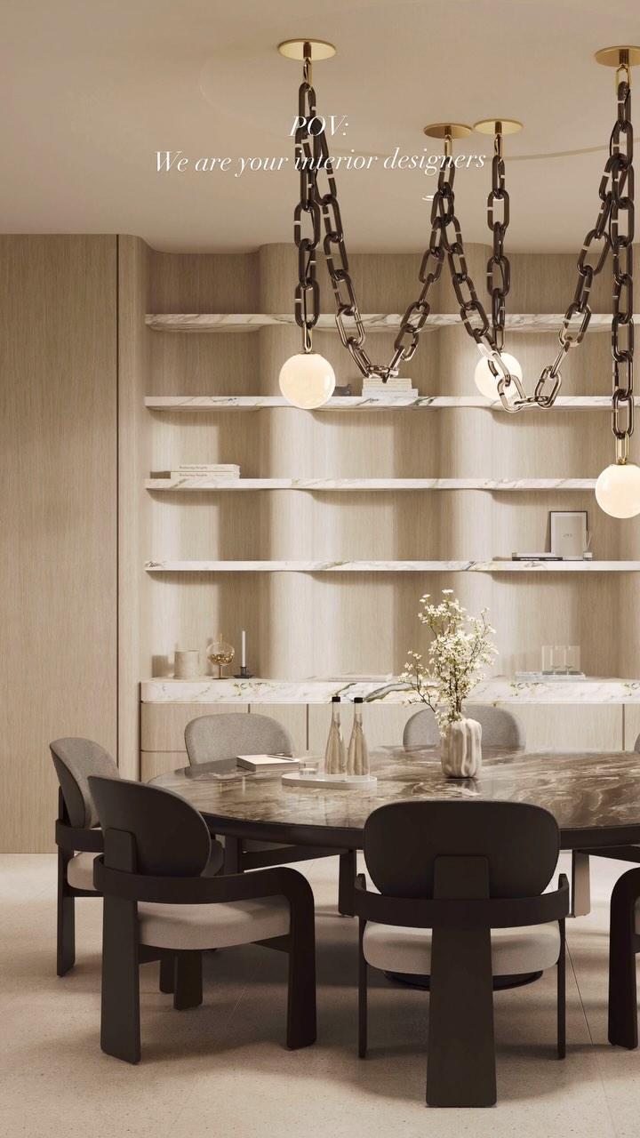 The dining room at Bay Drive Estate✨ where refined luxury meets timeless, bespoke design. We also meticulously crafted a statement built-in—complete with a hidden door leading to the chef’s kitchen and staff wing for a perfect hosting experience. It’s always in the details.. ⚡️ #BotlLiving #interiordesign #homedesign
#LuxuryDesign #RefinedLiving #modernluxury
.
.
.
.
.
.
.
#miamidesign #miamiinteriordesign #homestyle #designbuild #luxuryliving #luxuryrealestate #newdevelopment #interiordesignermiami #elegantinteriors #interiorismo #bespokedesign #dreamhome #interiors #luxuryhomes #quietluxuryinteriors