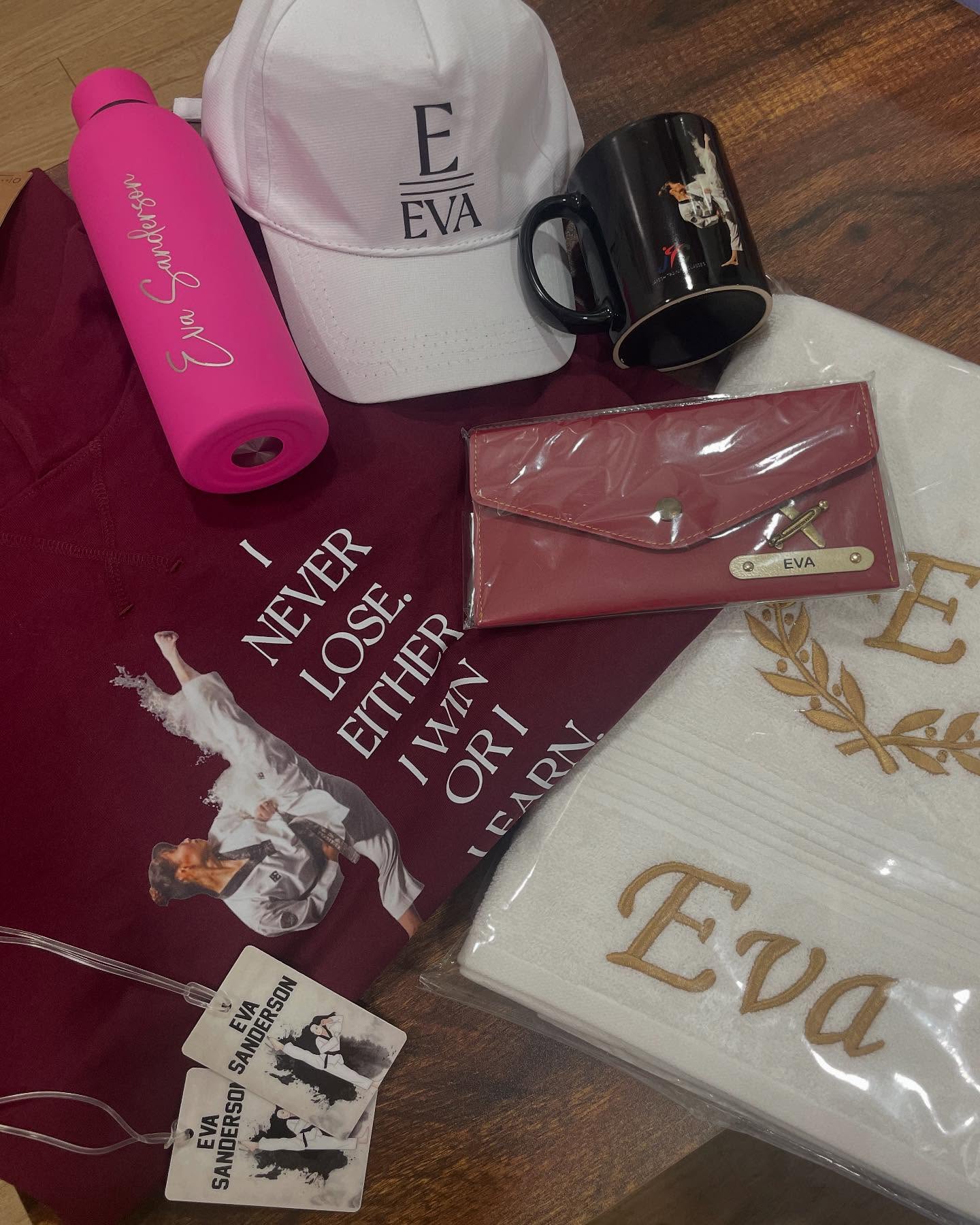 When you get the opportunity to make custom gifts for @eva_sandersen through @siddhakalataekwondo you bring on your A game!