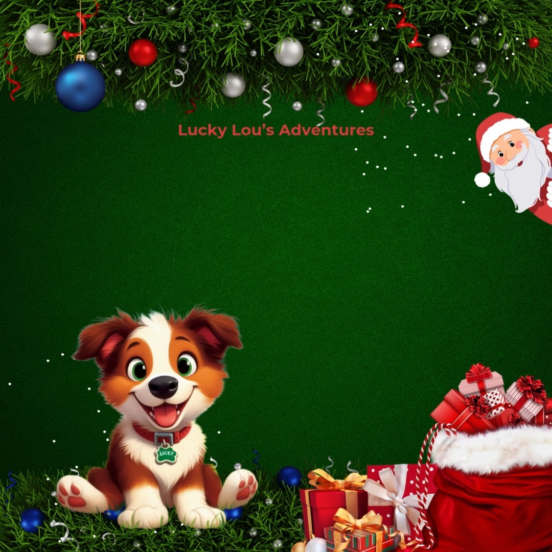 A special episode of Lucky Lou's Adventures from Zen 4 Little Ones is coming December 20th on Spotify, Amazon, and Apple or at https://joharris.blog #christmassurprise #christmas #childrenstories #santa #santaclaus #bedtimestory #parents #zen4littleones #luckylousadventures