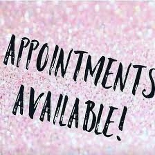 We have just had a cancellation
Tuesday
Jen has an 11.45 for dry cut/blowdry
Katie has 12.30 for dry cut/blowdry