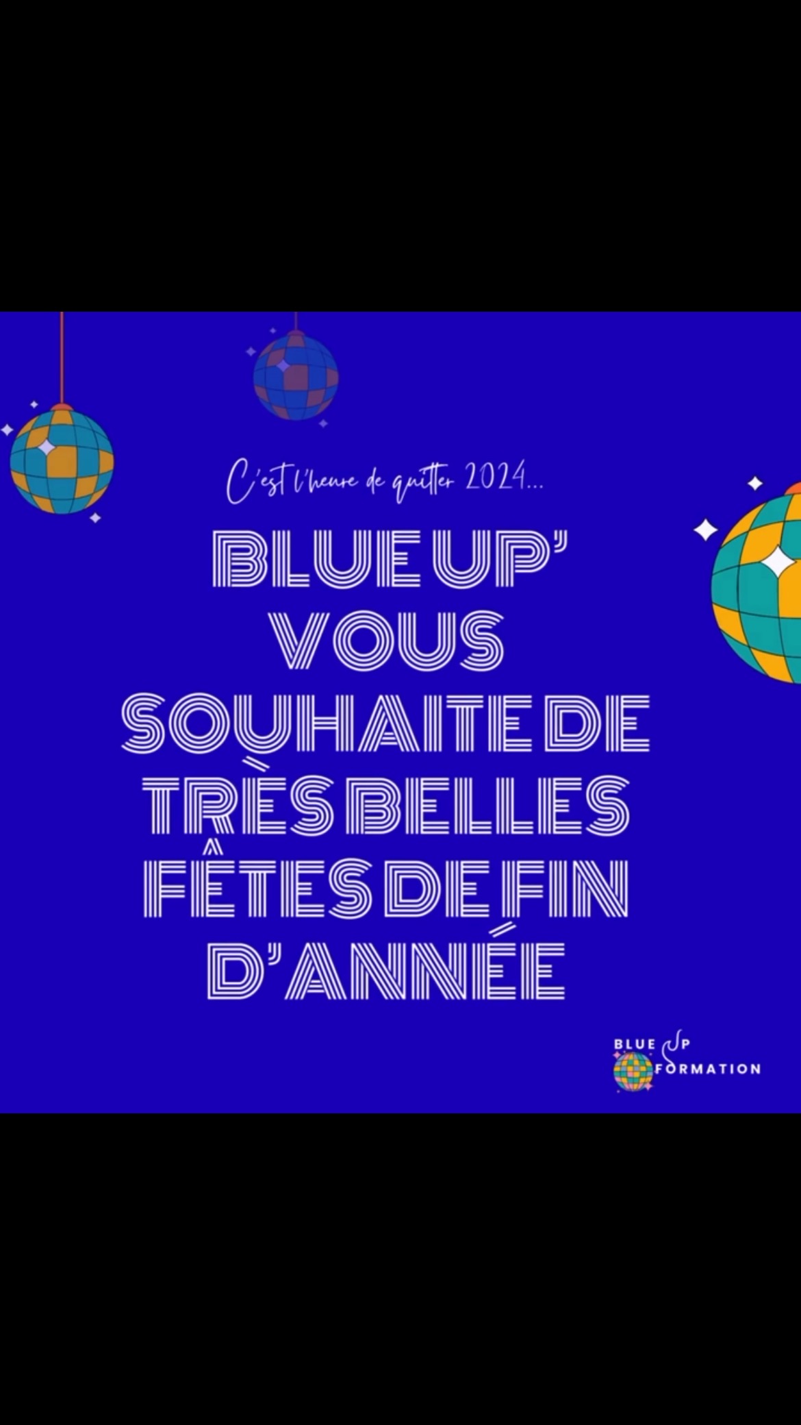 Bonnes fêtes ! #blueupformation #2025 #comingsoon
