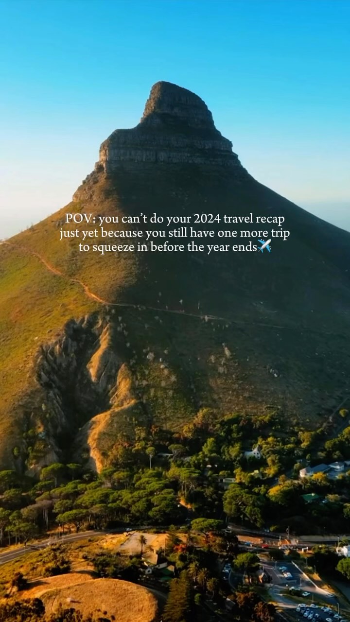 Wordt Kaapstad jouw laatste bestemming van 2024? 🇿🇦🎄