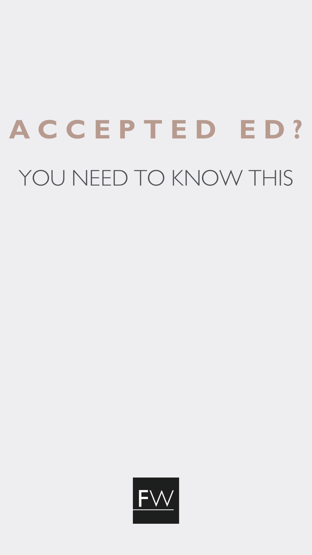 Accepted Early Decision? 👏 Here’s the one thing you have to do. And don’t skip it! It’s an ethical thing.
#collegeadmission #collegeadmissions #education #parentingteens #parentingteensishard #raisingteens #raisingteensishard #studentsuccess #teenlife #parentingtips #schoolcounselor #schoolcounselorsofinstagram #collegeprep #collegeready #admission #admissiondecisions #decisionday #collegeacceptance #collegeapplications #collegeapps #classof2025