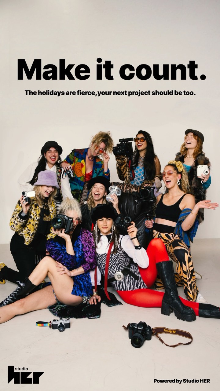 2025 is calling, let’s make it legendary.
The holidays are fierce, and so should your next project be ⚡️At HER, we’re ready to bring that bold, creative energy into everything we do; whether it’s elevating your next event or making your campaign stand out.
Here’s to a year filled with (capturing) daring moves and unforgettable moments, with a female twist.
2025 🔥 Ready when you are.
Powered by HER:
@saf.elma
@jitskenap
@jobkevanderpas
@elke.smit
@leandra_arjonajacobi
@jessvanamerongen
@frame_it_ot
@lynnheemsbergen
@romymursito
#HERpower #FemaleDriven #BoldProjects #EventGoals #TeamHER #2025