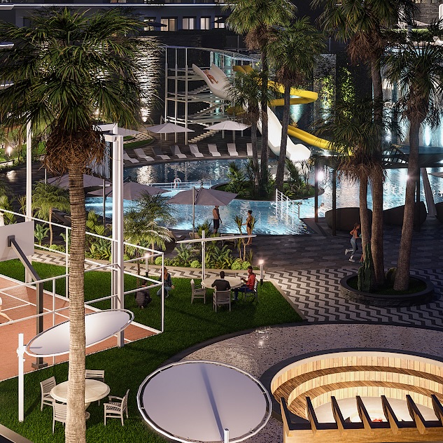 📌MILAN GARDENIA
Residential complex MILAN GARDENIA is located in the ecologically clean area of Alanya Kargicak, at the foot of the Taurus Mountains, surrounded by pine forests. MILAN GARDENIA is a modern, comfortable, highly functional housing concept in the premium segment. There will be a service to the sea. Listen to the sound of the surf and the chirping of birds, feel the salty breeze and the aroma of blooming Mediterranean gardens, and admire the view of the endless deep blue sea and majestic mountains by choosing an apartment in the MILAN GARDENIA project.
🔷Technicial Specifications
Included in the prices • Indoor pool
• Wi-fi • Sauna
• Park • Fitness center
• Concierge apartment
• 24 hours hot water
• Modern design
• Fire exit
• Child park
• Cinema
• Central satellite
• Marble kitchen countertops
• American doors
• Double window
• Floors are tiles
• Shower Cabins
• Swimming pool
• Dual phone lines.
• Waterslide
• Turkish bath
• Tennis court
• Will be on the shuttle vehicle to and from the sea.