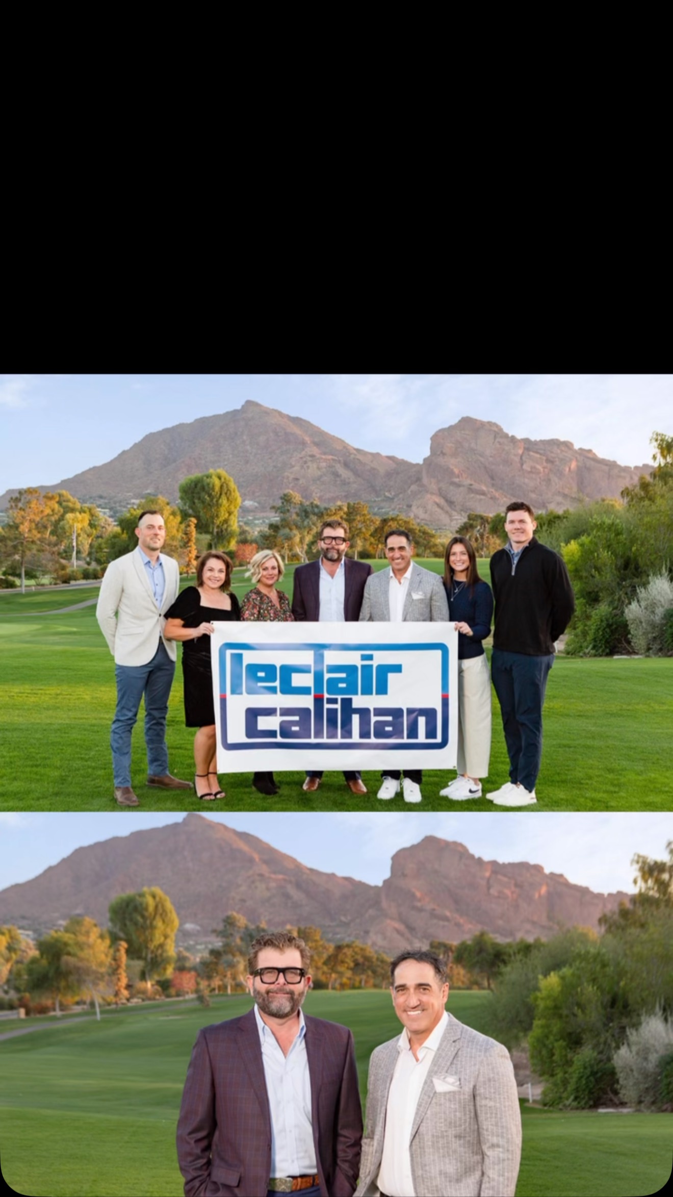 Happy Holidays from our LeClair Calihan family to all of yours!