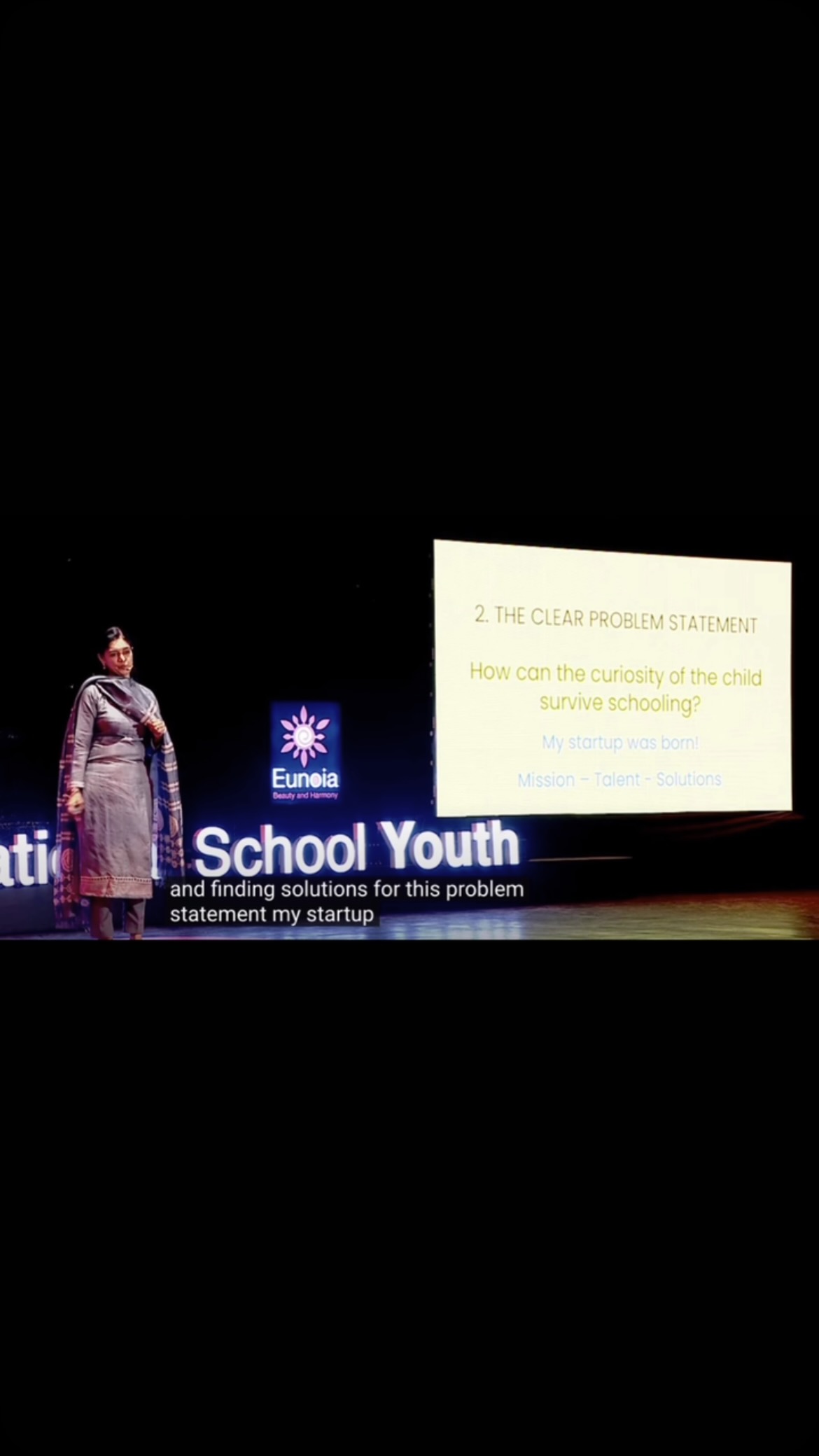 I have a love-hate relationship with my years of schooling ...
I learnt a lot but I also unlearnt how to be my authentic self.
School tamed me. And perhaps that’s a big reason today I want to preserve the chaos and curiosity my toddlers show on a day to day basis, without school spoiling them.
I hate boxes. My biggest fear is that my boys get contained in these uniform boxes instead of being themselves in an unapologetic way.
So when I heard Chitra’s TEDx Talk, something came alive in me. So much so, that I had to pause and take this screenshot.
What a powerful question and mission statement. Not just for educators but for parents. How can the curiosity of the child survive schooling?
If there’s one thing you watch today - let this talk be it. #children #parenting #schooling #calmkids
