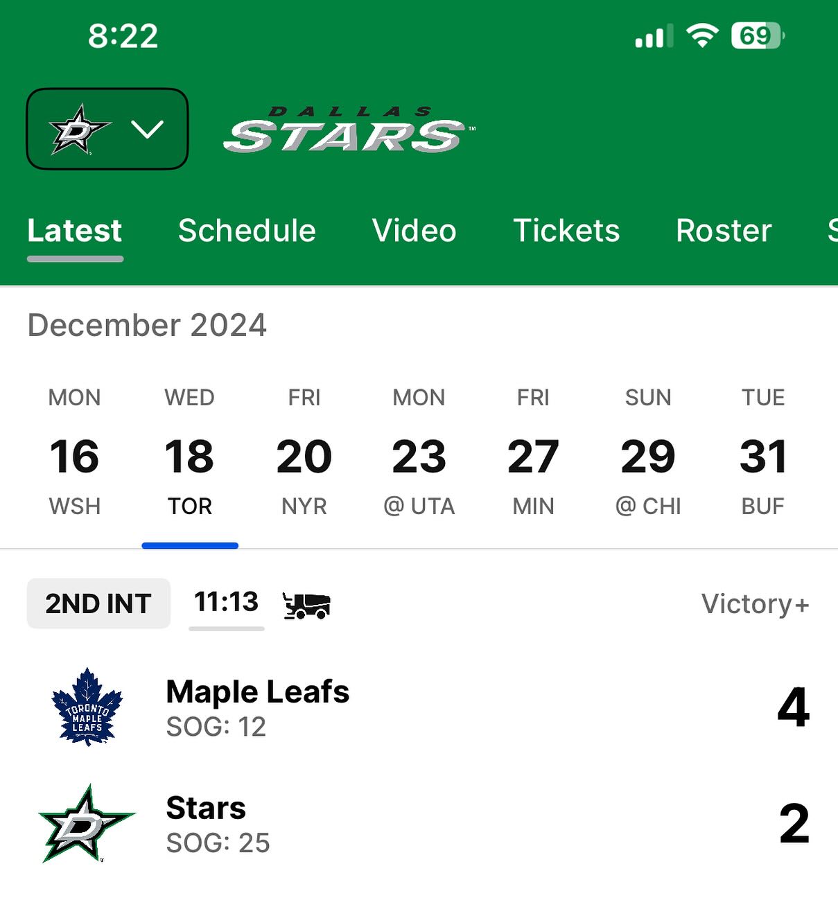 Okay, the tiny little Zamboni on the NHL app is adorable.
