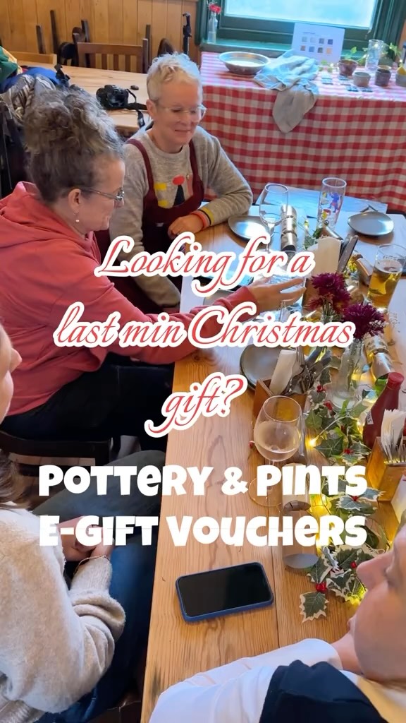Running out of time for the perfect gift? 🎄
Don’t stress—give the gift of creativity with Pottery & Pints e-gift vouchers! Perfect for friends, family, or even that one hard-to-buy-for person.
Grab yours now and let them choose their own artistic adventure! 🎨🍻 Follow the 🔗 above!
#lastminutegifts #potteryandpints #christmasgifts #giftvoucher #handmadegifts #giftideas #creativegifts #shoplocal