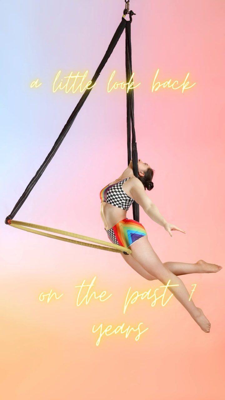 A little look back over the past 7 years of AGL❤️
🌟 2017 - AGL is born - our first ever kids classes!
🌟 2018 - our first adult aerial hoop classes
🌟 2019 - new equipment for our kids classes - trapeze & slings
🌟 2020 - covid hits - but allows us to move into the bigger space to run classes in 2 rooms - we started with silks only
🌟 2021 - pulley points in the big room! This meant we could add new classes such as hoop in their too, not just silks
🌟 2022 - our first 1-week intensive
🌟 2023 - our first 1-month intensive
🌟 2024 - our final year at ELGC
🫶 and of course between that there has been SO much more - from festivals, to NCCA youth events, cirque du soliel trips, short courses and thousands of classes ❤️
Thank you to everyone who trained with us over the years, we can’t wait to see you all again soon ❤️🫶