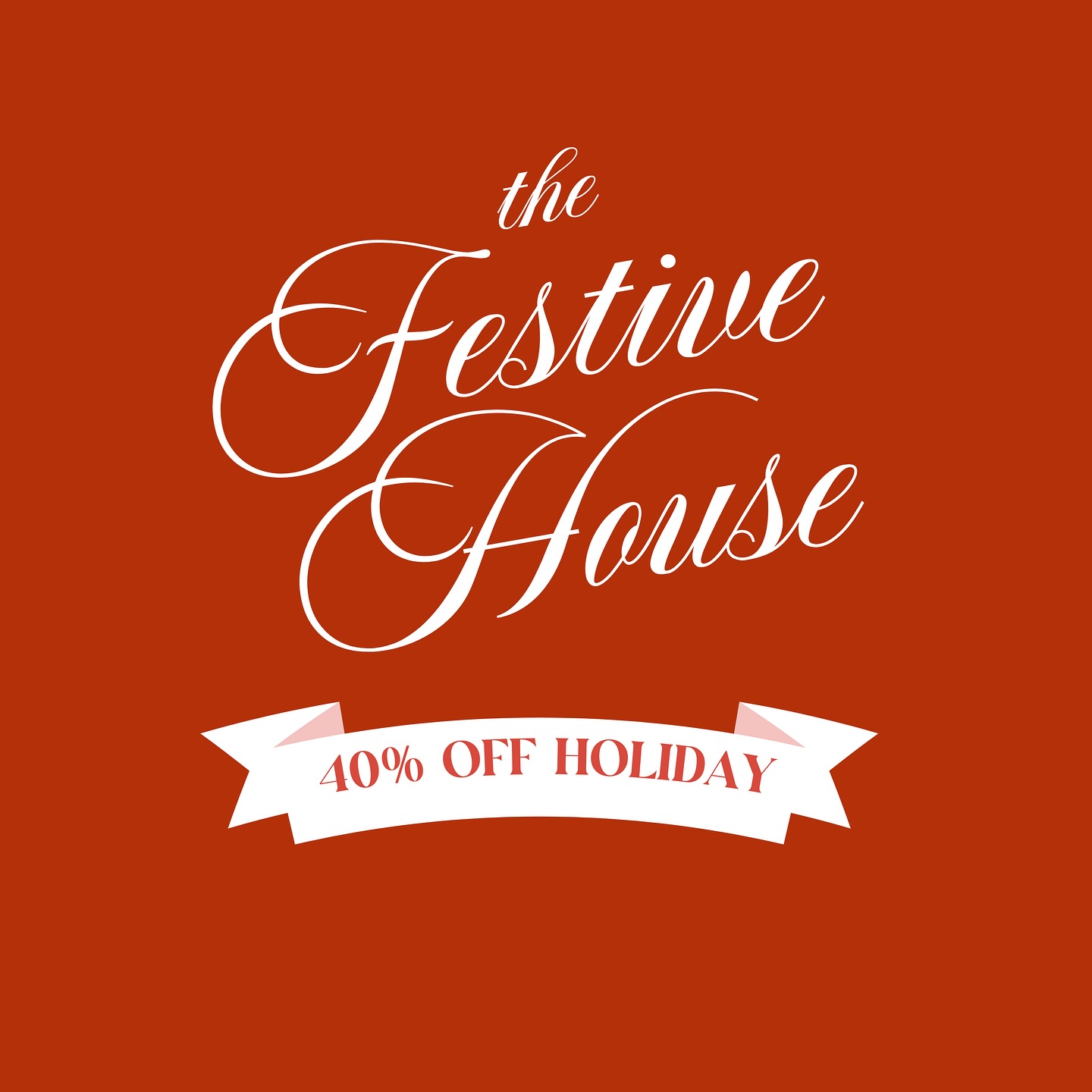 Come see us TOMORROW for a holiday coffee with any purchase! Our holiday collection is 40% OFF and ready for you!