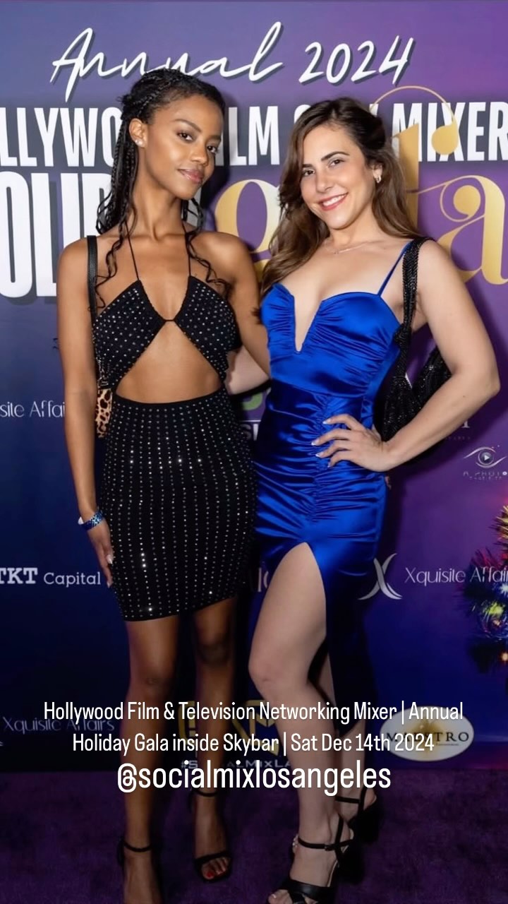 Sat Dec 14th, 2024 | The Annual HFTV (Hollywood Film & TV) Monthly Professionals Entertainment Networking Mixer hosted its Holiday Gala on Saturday, December 14th, 2024. This event is specifically tailored for the television and film industry, bringing together actors, producers, directors, talent agents, managers, casting directors, writers, and film investors.
Held at the Skybar inside the Mondrian Hotel in Los Angeles, California.