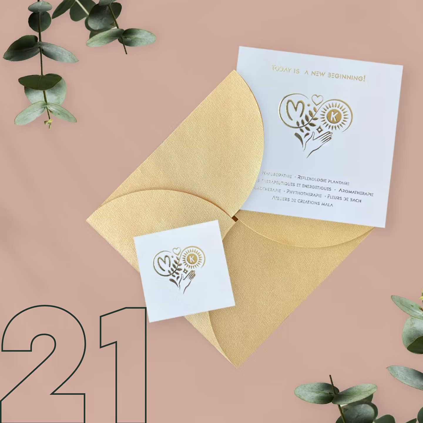 Door 21 ๐ซ๐ค - Logo design and Visual Identity for naturopathe @killmonique
.
#logo #logodesigner #visualidentity #visualcommunication #branding #brand #identity #naturopathie #naturopathe #businesscards #giftvoucher #localbusiness #womeninbusiness #luxembourg
