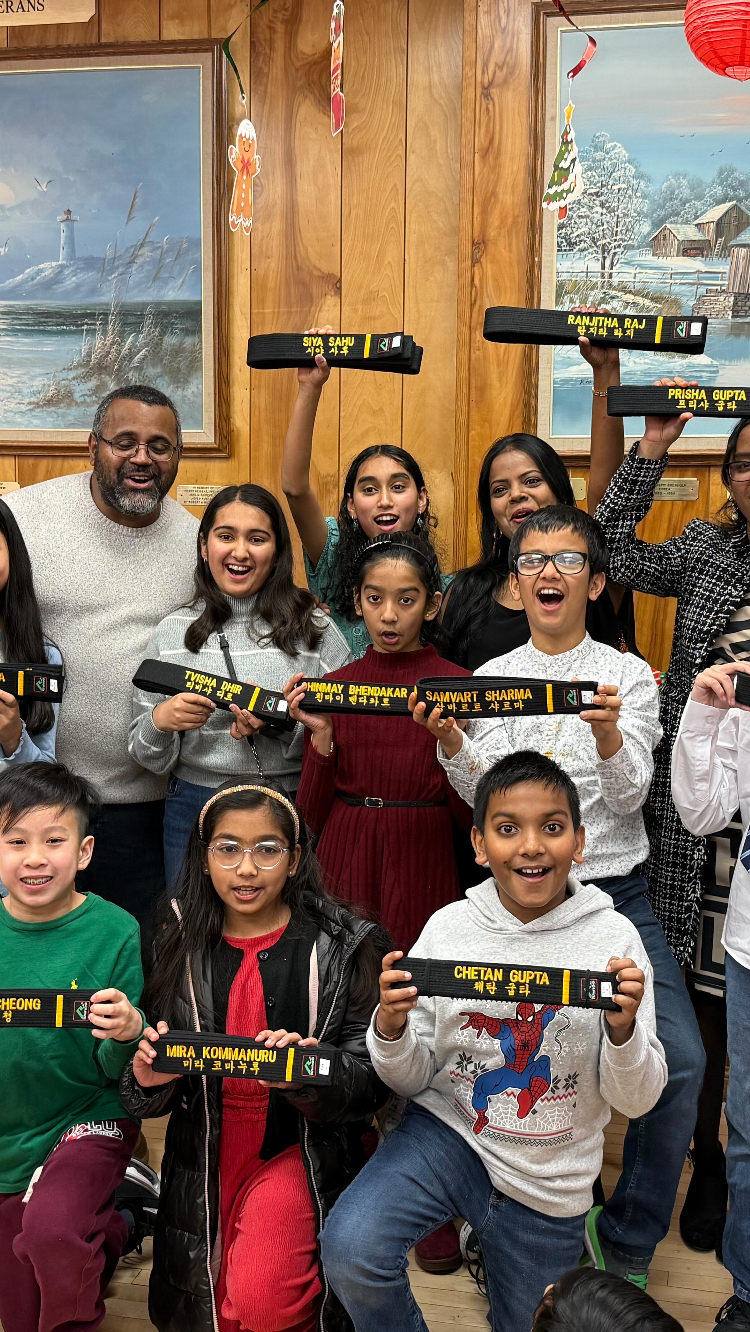 Merry christmas everyone!!! Thank you for all your support. Our Christmas party was a success and congratulations to all our new black belts!!!