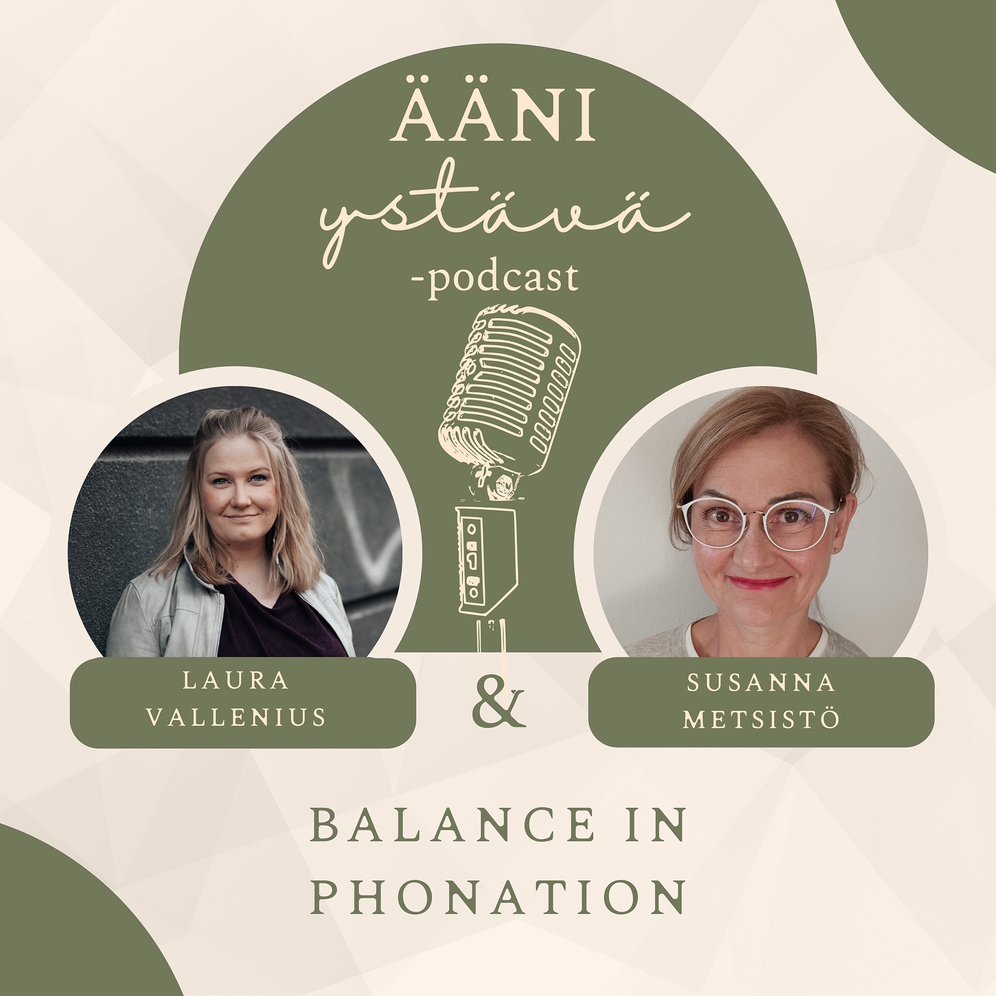Onko suomalaisen Ritva Eerolan kehittämä BiP tuttu?
Uusimmassa podijaksossa vieraanani on Taideyliopiston Sibelius-Akatemiassa äänenkäyttöä ja -huoltoa opettava puheterapeutti Susanna Metsistö, jonka kanssa pääsemme tutustumaan Balance in Phonation (BiP) äänenharjoituttamismalliin.
Kuinka BiP lähestyy äänentuottoa ja mitkä ovat sen peruslähtökohtia? Miten BiP eroaa muista metodeista? Kuinka ilmaisu, ajattelu, kehollisuus ja äänenkäyttö kietoutuvat toisiinsa?
Otahan kuunteluun! Ja tämän ääntä hoivaavan jakson myötä hyvää joulua 🎄✨🫶