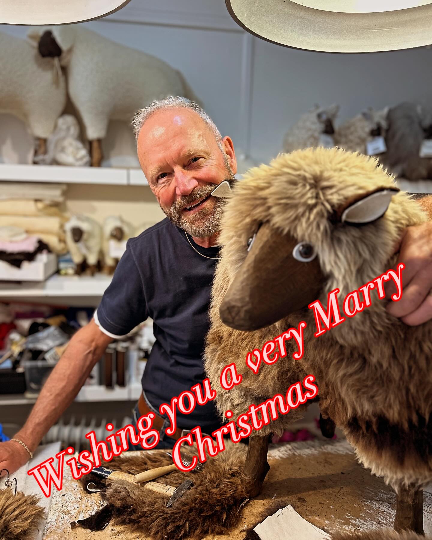 Sending love and Christmas wishes to you all wherever you might be. Someone in Galway is thinking of you ❤️🐑
