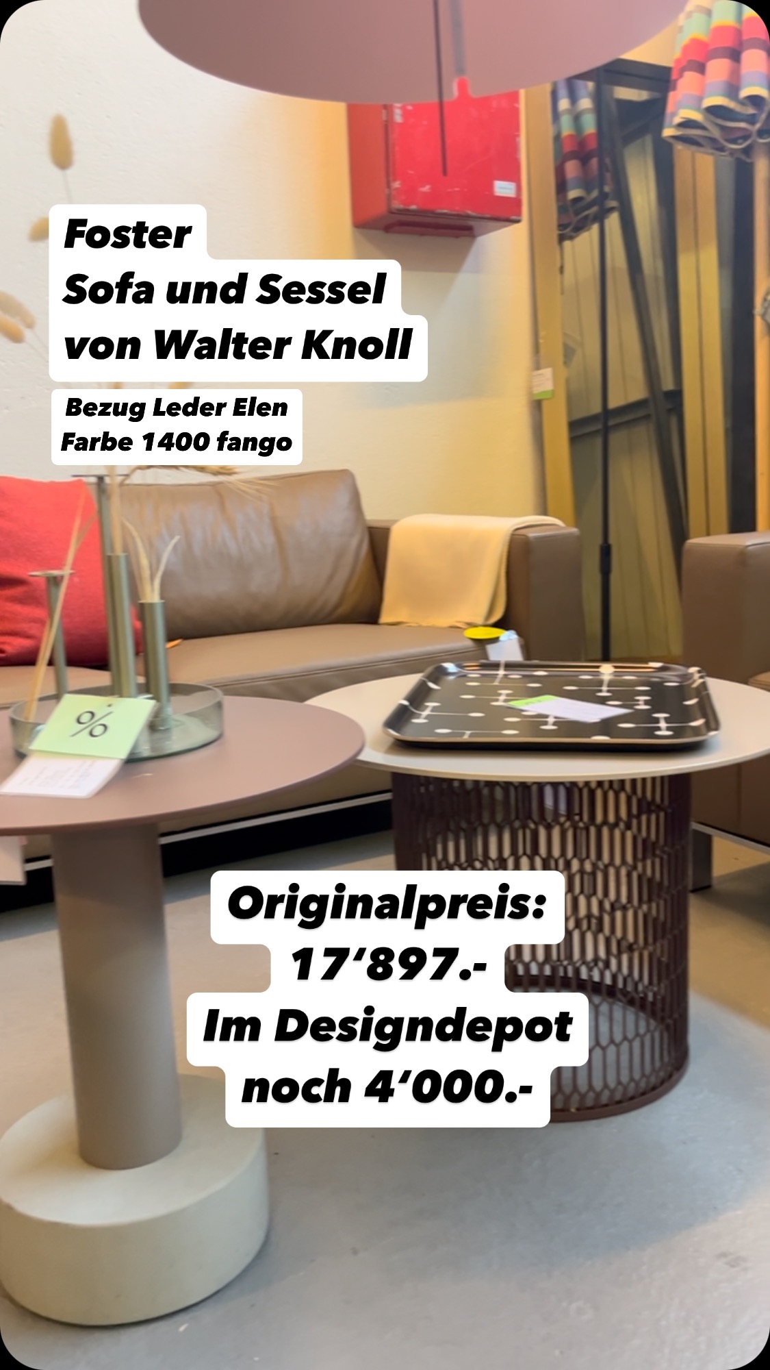 Kommen Sie vorbei im Designdepot in Nidau.
@brechbuehlinterieur
#brechbühlinterieur #walterknoll