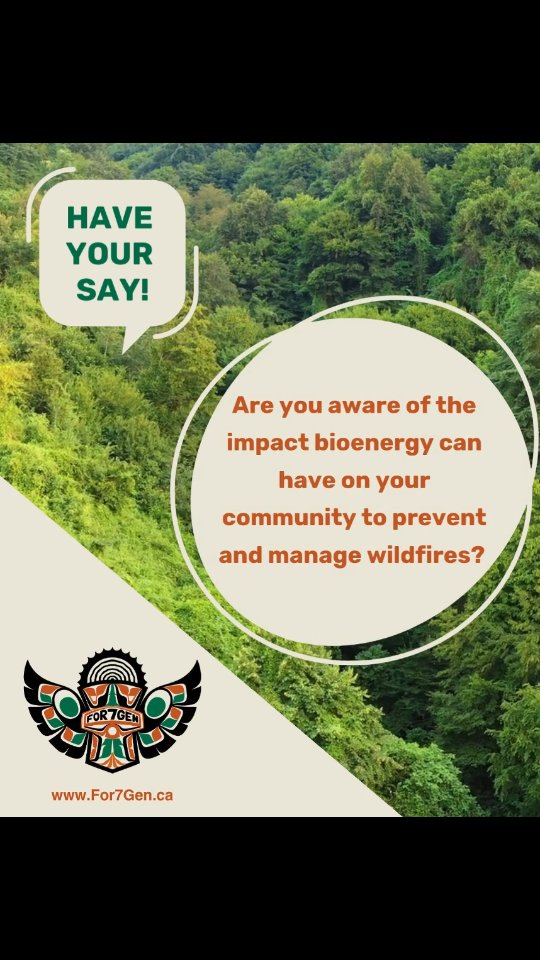 Are you aware of the impact bioenergy can have on your community to prevent and manage
wildfires?
Have your say! Bioenergy offers some powerful possibilities, but how aware are you of its potential impact? Share your answer and drop a comment with your thoughts or questions. Let’s spark a
conversation on how this energy source might support our communities. 🌿🔥