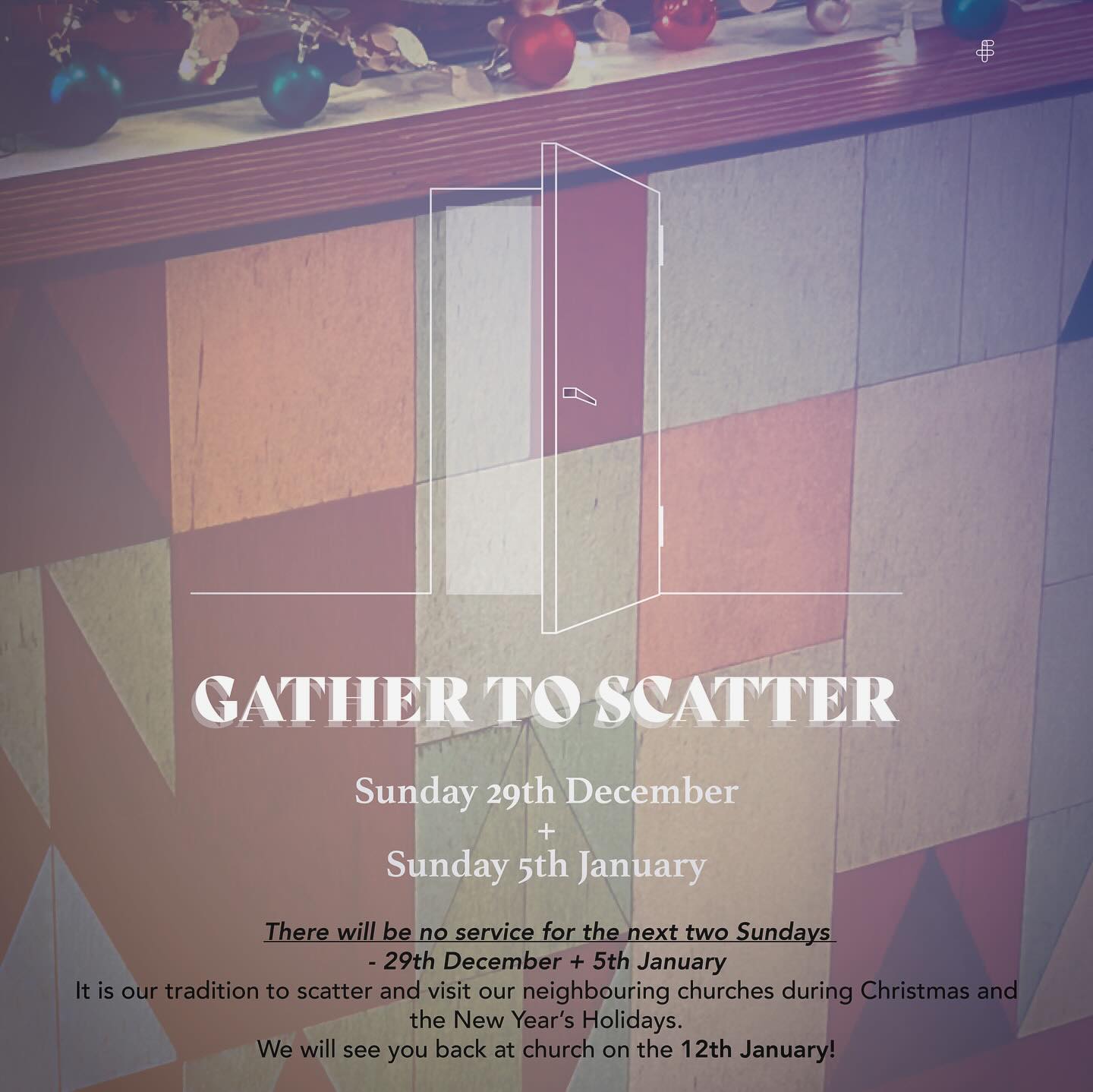 🗓️ There will be no service for the next two Sundays - the 29th December & the 5th January.
⛪️ It’s our tradition to take this time off to visit the neighbouring churches or families and friends so we can celebrate and enjoy the fellowship of Jesus with His churches around us.
🎄Have a wonderful holiday and we will see you next year!
#TFC #thefellowshipchurchnz #fellowship #kingdom #kingdomofgod #worship #scripture #jesus #faith #bible