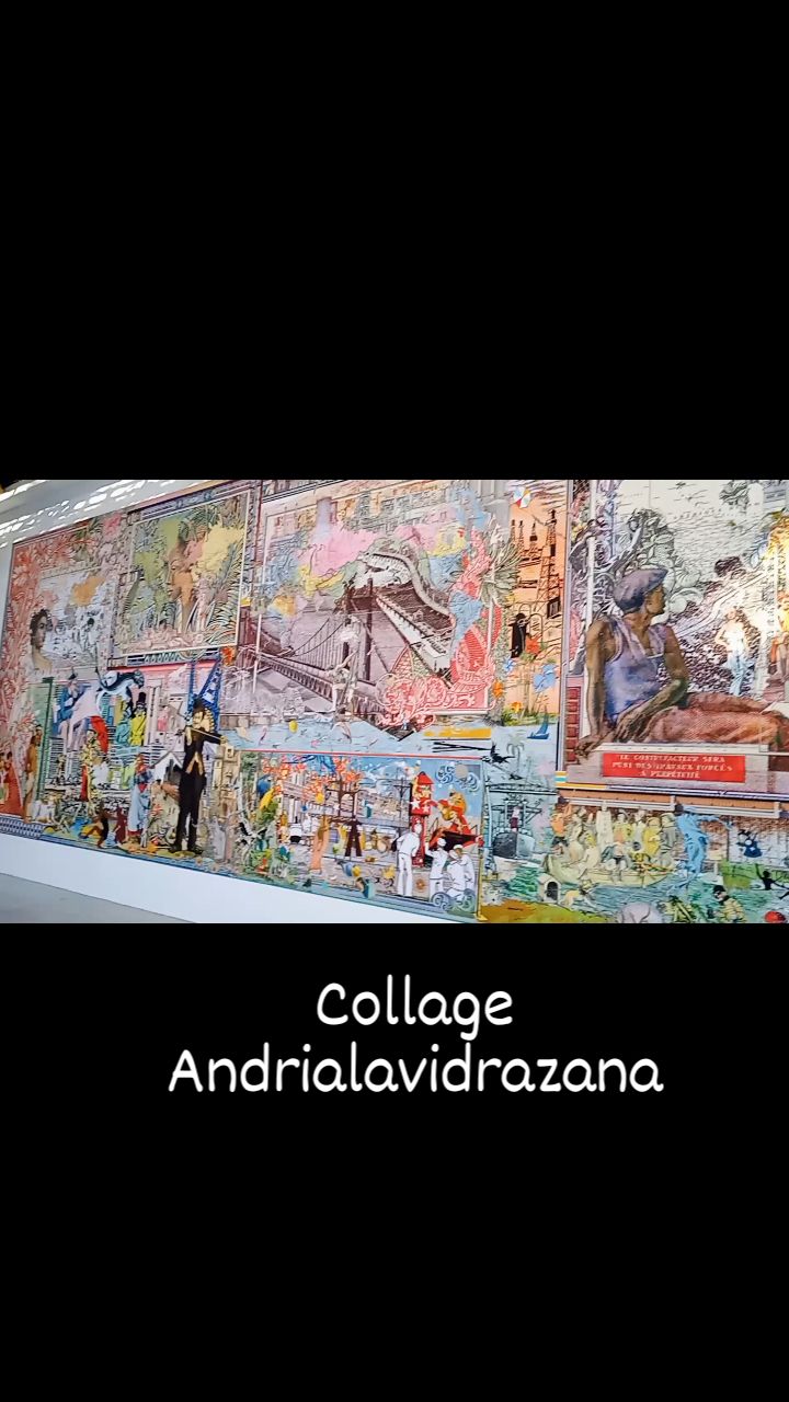 Malala Andrialavidrazana. Fresque monumentale, de collage montrant la domination occidentale en temps de crise : le collage reflet des contradictions de notre société.
#expositionparis
#expositionparisinfo
#expoparis
#exposition
#expoparisienne
#expoaparis
#expoparis2024
#expoparis2025
#expo
#paris2024
#paris2025
#parisfrance
#expopeinture
#peinture
#expopeintureparis
#expositionpeinture
#expoart
#artparis
#palaisdetokyo#collage#cut