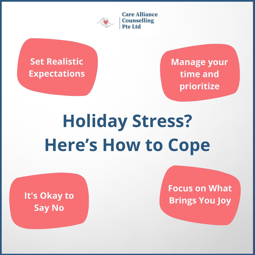 The holiday season can feel overwhelming, but prioritizing your mental health is key! Try setting realistic expectations, giving yourself permission to say no, and focusing on what truly brings you joy. Remember, this season is about finding moments of peace and happiness—your well-being matters! ⭐️
Need support this holiday season? Let us help you find balance and peace.
#HolidayStress #MentalWellness #MindfulHolidays #SelfCareSeason #TherapyWorks
