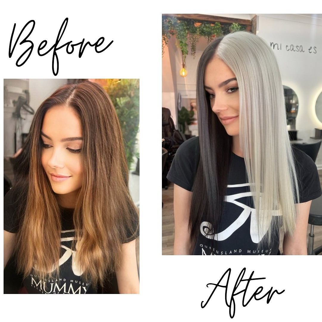 This was Fun ….. 🤩
*
*
“
#beforeandafter #blondespecialist #hairperfectionist #alfaparfmilano #colorwear #vegan #haircolour #hair #hairstylist #hairgoals #hairfashion #hairoftheday #hairofinstagram #hairideas #hairinspo #hairenvy #hairstyling #hairinspiration #hairlove #hairartist #hairtransformation #haironfleek #haircolourist #hairtrends #colourideas #sucasahairartistry #newcastlensw #sucasahair #adamstownnsw