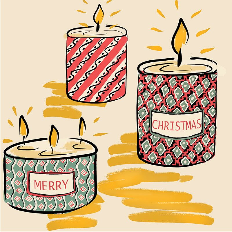 Merry Christmas đ«
.
.
.
#merrychristmas #surfacedesign #fabricdesigner #tistheseason #candles #surfacepattern #cozyhome #homedecor #printandpattern #patterndesigner #christmaspattern