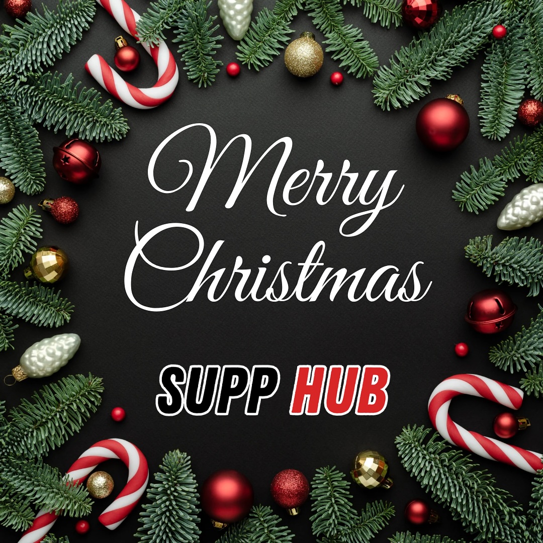 Merry Christmas from your one-stop supp shop!🎄