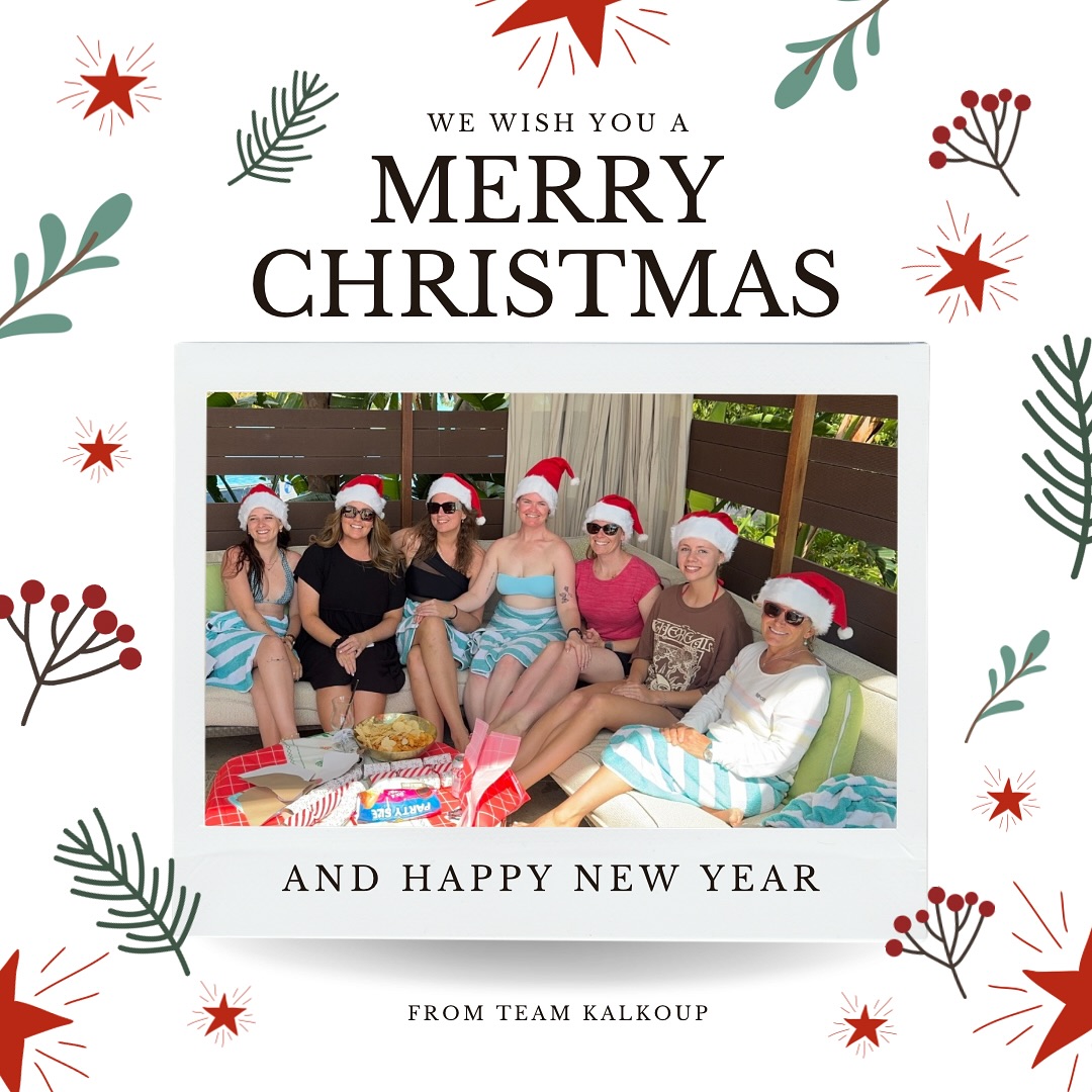 What a fantastic year 2024 has been 🎄
Team Kalkoup would like to say a very big thank you to everyone who has made 2024 what it was. From the new clients, new company affiliates and relationships we have created to new members joining the team, the year wouldn’t have been what it was without you all.
We wish you all a Merry Christmas and Happy New Year ✨
Please stay safe during this holiday time and embrace your time with your loved ones both friends and family.
Until 2025 🥂