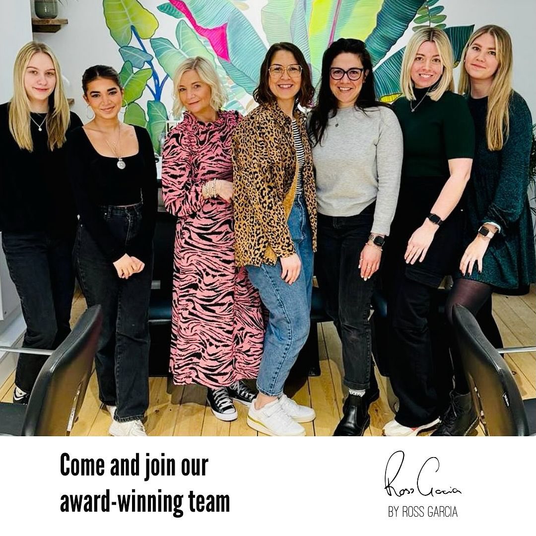 2025 new squad goals? If you fancy joining an award-winning team in the new year @by_ross_garcia would love to hear from you. We are looking to take on some new members, especially experienced stylists/technicians.
Client demand is super high thanks to our talented team and their brilliant customer care. We have a 97% retention rate, with 90% of our clients actually booking their next appointment before they leave the salon.
If you’d like to join our happy busy team, or know someone who might, please drop us a DM. Alternatively email us at info@byrossgarcia.com, for a confidential chat. We’d love to hear from you.
#winchestersalon #byrossgarcia #hellowinchester #kevinmurphysalon #hairsalonwinchester