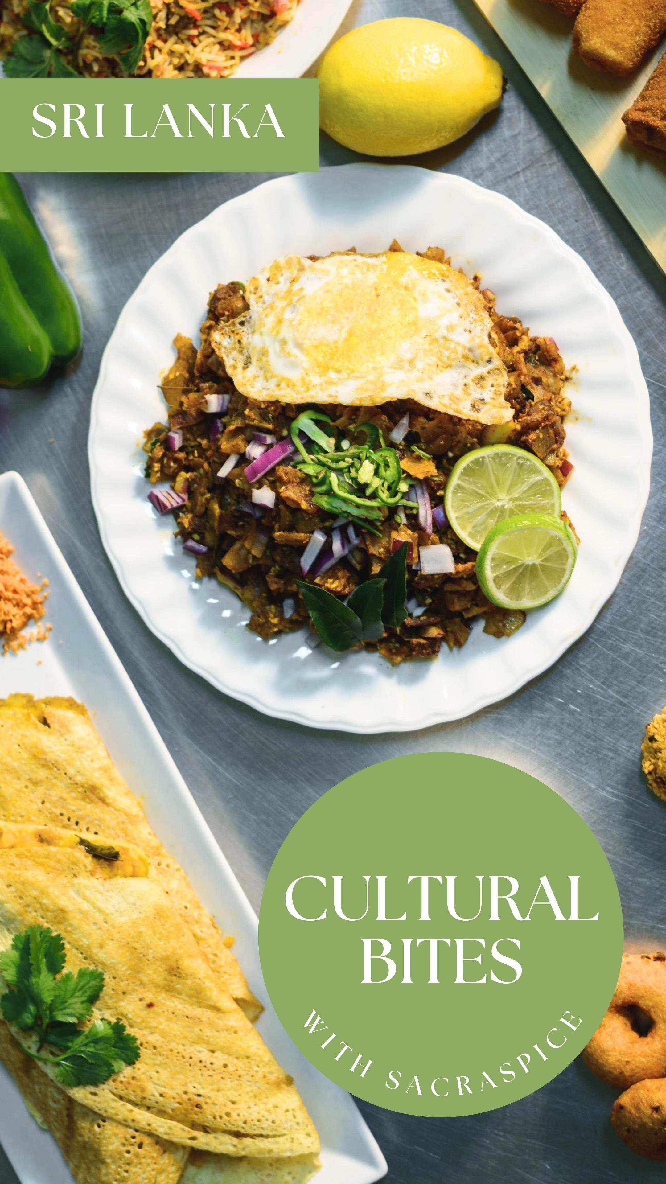 Living in Toronto, we are constantly inspired by the incredible diversity around us. We’re grateful to explore and learn from the rich culinary traditions of our neighbours—and we’re committed to honouring them with care, curiosity, and creativity 💚
This year, we’re kicking off a new series where we taste and recreate beloved dishes from around the world every month, adding our own unique twist while staying true to their roots.
For Tamil Heritage Month this January, we’re celebrating Sri Lankan cuisine! From the aromatics of fresh curry leaves to the kick of chili peppers, we’ll be diving deep into the bold flavours, textures, and spices of traditional Sri Lankan street food. Can you guess what we might be cooking up?? Hint: 🌶️🫓
Stay tuned as we visit, learn, and cook our way through this delicious celebration of Tamil Heritage Month!
#Sacraspice
#CulturalBitesWithSacraspice #TamilHeritageMonth #SriLankanCuisine #ScarboroughFood
#SriLankanFoodToronto