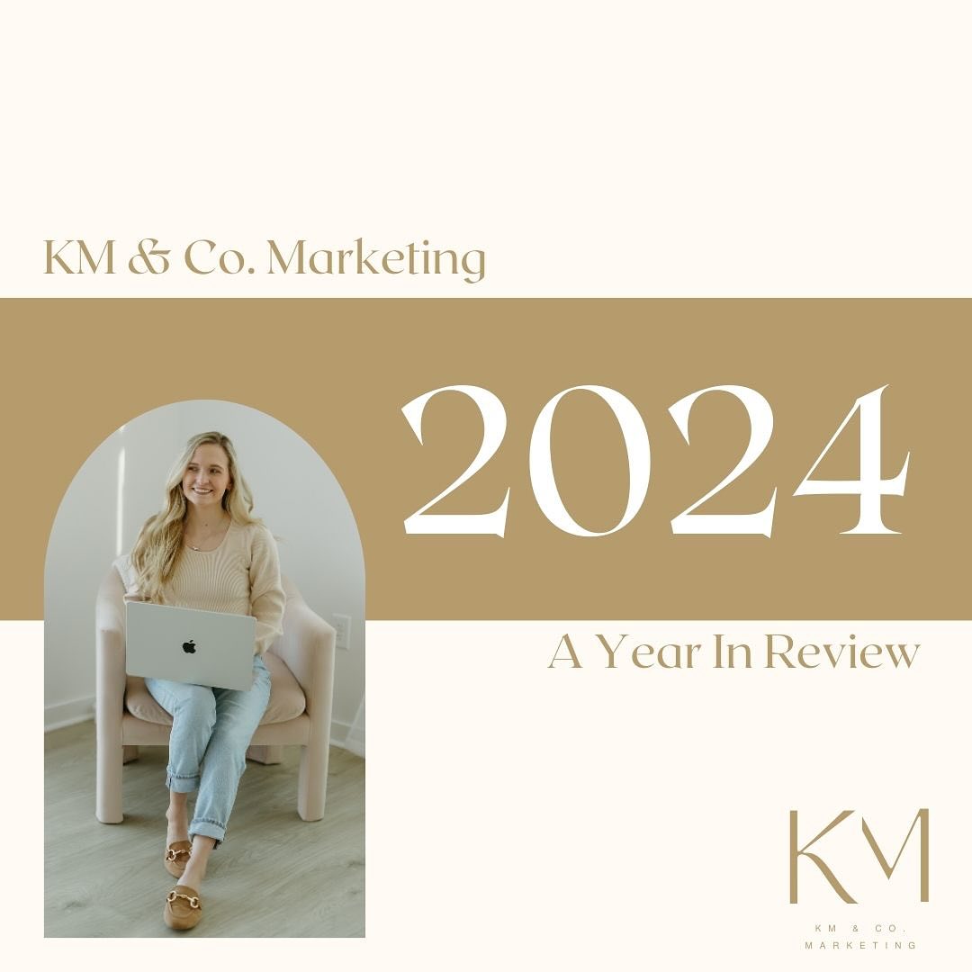 Wow, what a year! ✨ I am so thankful for the opportunity to build KM & Co. Marketing and work with so many wonderful brands & small businesses. This journey has been more rewarding than I ever imagined. I am grateful for all the support & am excited for what 2025 has in store! 🙌🏻
#kmcomarketing #yearinreview #mylifemediavideography #graphicdesign #websitedesign #socialmediamanagement #marketingonline #marketingagency #marketing