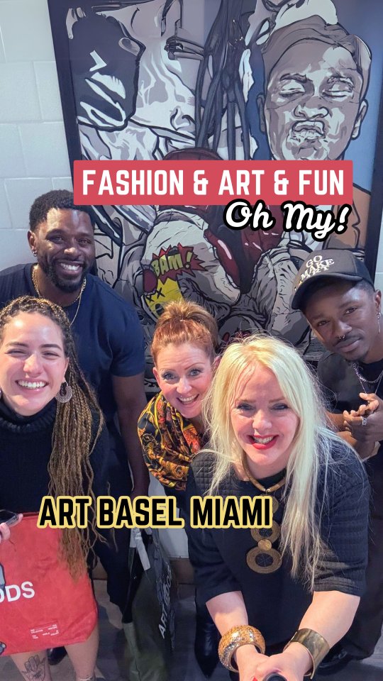 Art, fashion, and fun in Miami at Art Basel 2024 with my crazy, talented artist and interior designer Stephanie Ferguson
#artbasel #miamifashion #southernfloridaartist #MIAMITRAVEL #luxurytravelmiami
@stephaniefergusondesignllc
@stephanieferguson17 @artbasel @themiamiguide @planetfashiontv @art_n_folly
@therealceliaevans @annascider @design_de_luca & @oursols @just.call.me.snow @theetherealshow @duamiamihotel
@lakarenloftus @womensadventuretravels