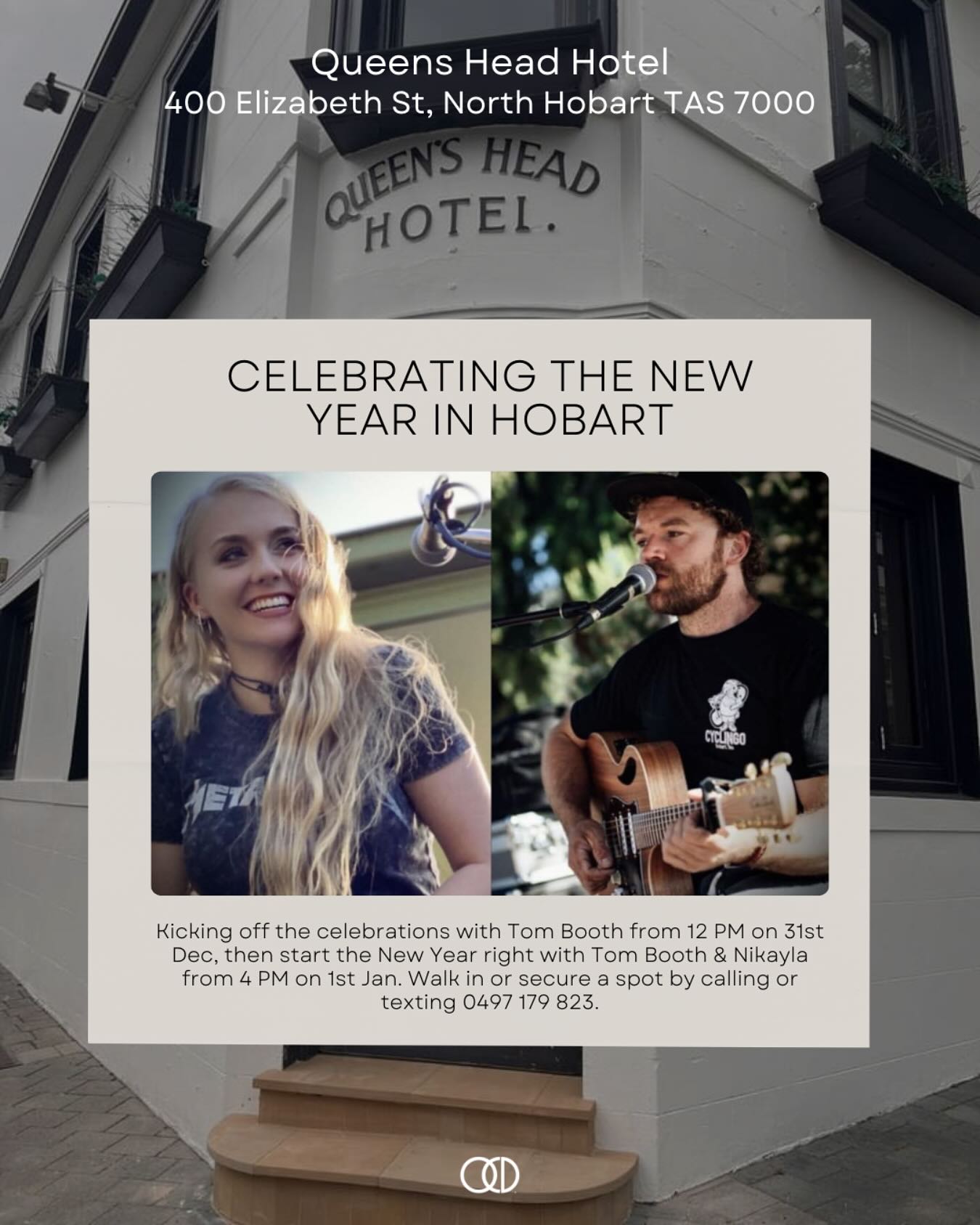 This year I’ve had the privilege of helping clients all over Australia with little life admin tasks and big business projects. I was lucky enough to head to Melbourne to meet a client for some in-person admin, and now finishing off with a bang organising New Year celebrations at a newly acquired hotel in Tasmania.
To those tuning in from Tassie, don’t miss Tom Booth playing live this New Year’s Eve AND New Year’s Day at the @queensheadhobart. He’ll be kicking things off on 12 PM and then again on New Year’s Day with Nikayla from 4 PM.
Walk in or secure your spot by calling or texting 0497 179 823 🥂
#QueensHeadHotel #NewYearsEve #NewYearsDay #2025 #livemusic #Hobart #Tasmania