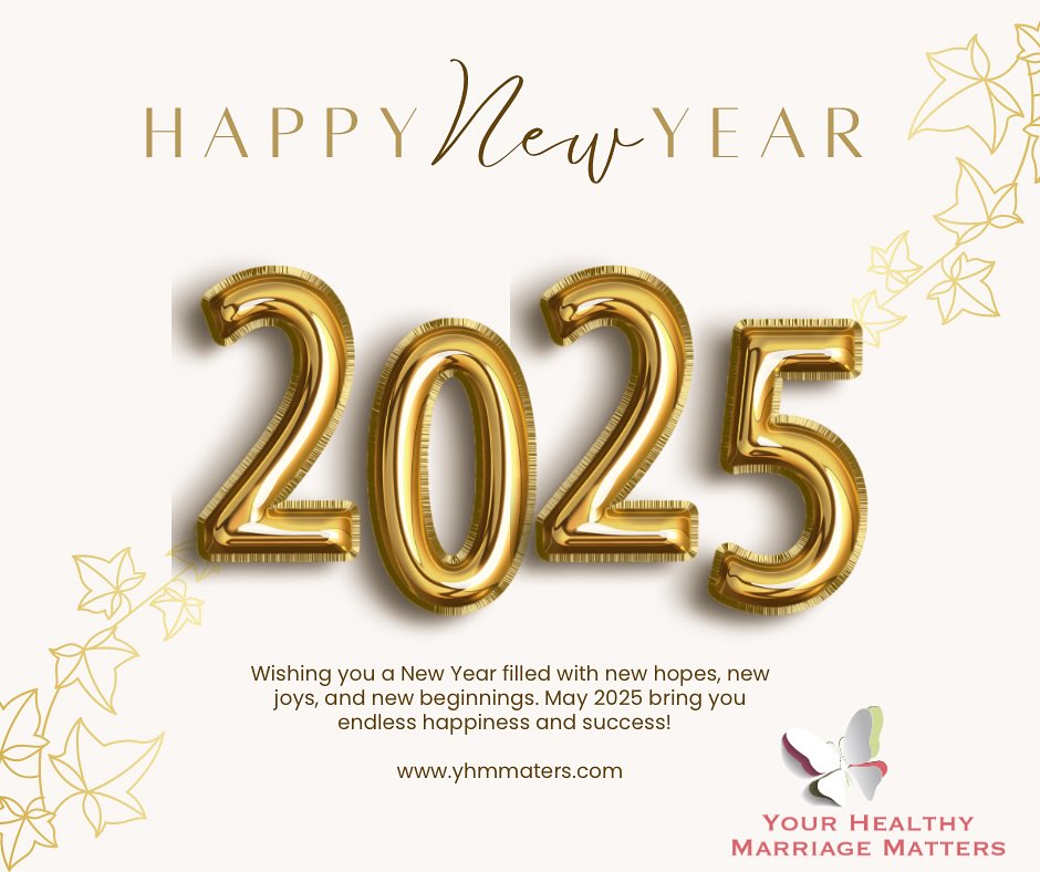 Wishing you a Happy New Year from Your Healthy Marriage Matter!