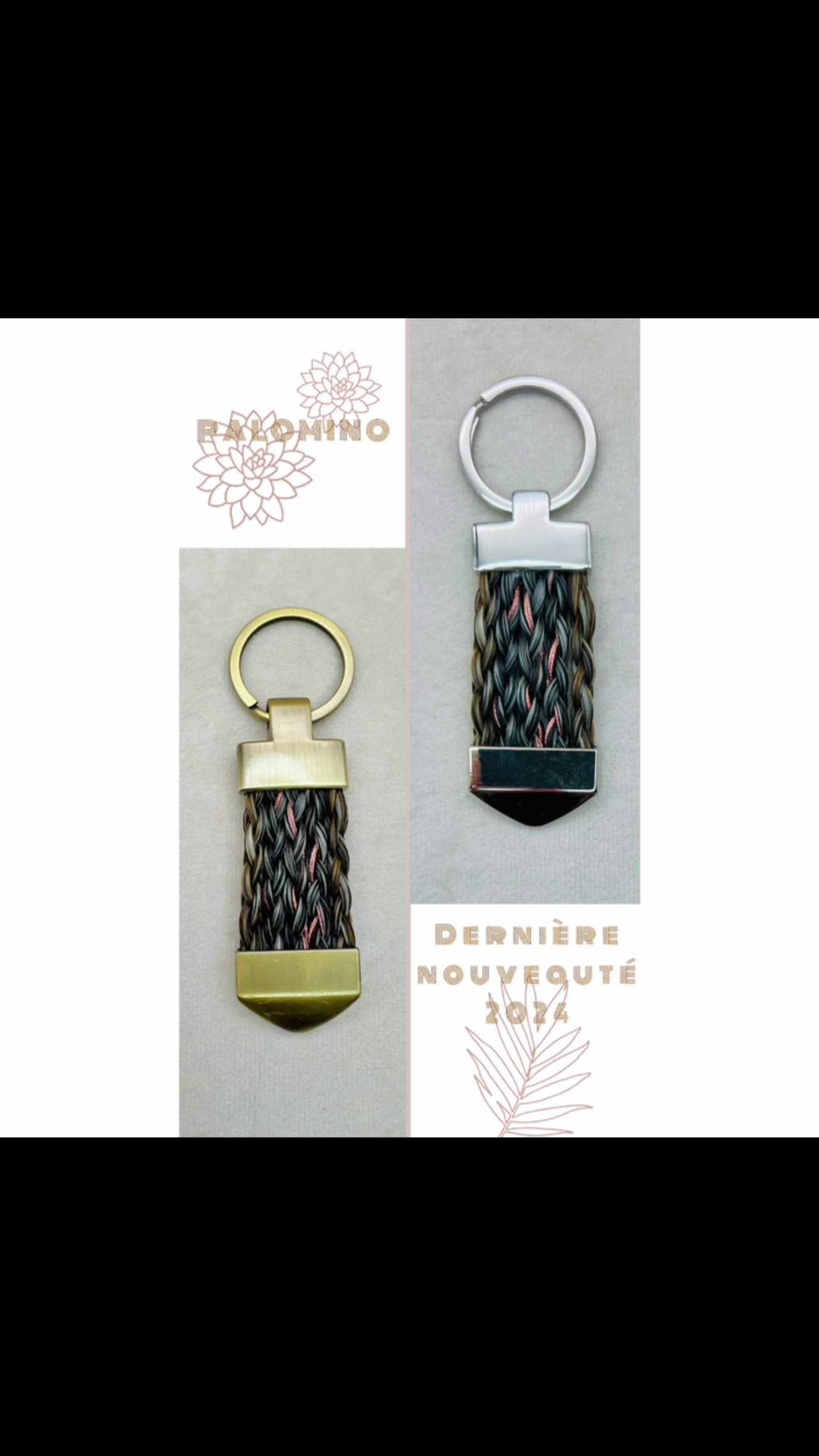 🔑Fabriqué à la main avec passion et savoir-faire, ce porte-clés se distingue par ses 5 tresses de crin, réalisées à partir des crins de vos chevaux. Chaque tresse mêle esthétique et résistance pour un modèle à la fois compact et massif.
Parfait pour un usage quotidien tout en offrant un style unique et artisanal.🔑
🔑🔑🔑
#bijouxauthentiques #bijouxavecsignification #bijouxpersonnalisés #crinsdecheval #accessoirespourhomme #éléganceunique #souveniréternel #horse #horseriding #horselovers