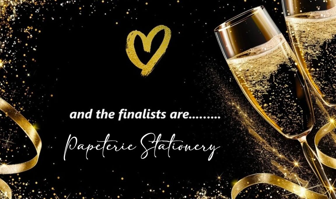 Today is definitely one worth celebrating!
It’s our 4 year anniversary of taking over Papeterie Stationery and now we’ve been announced as FINALISTS in the Top Tier Awards Wedding Awards. It means the absolute world!
Thank you so much to all of our amazing couples for supporting us.
Well done to all the other Nominees we can’t wait to celebrate the resilience and strength of the North East wedding industry with you all 🍾
