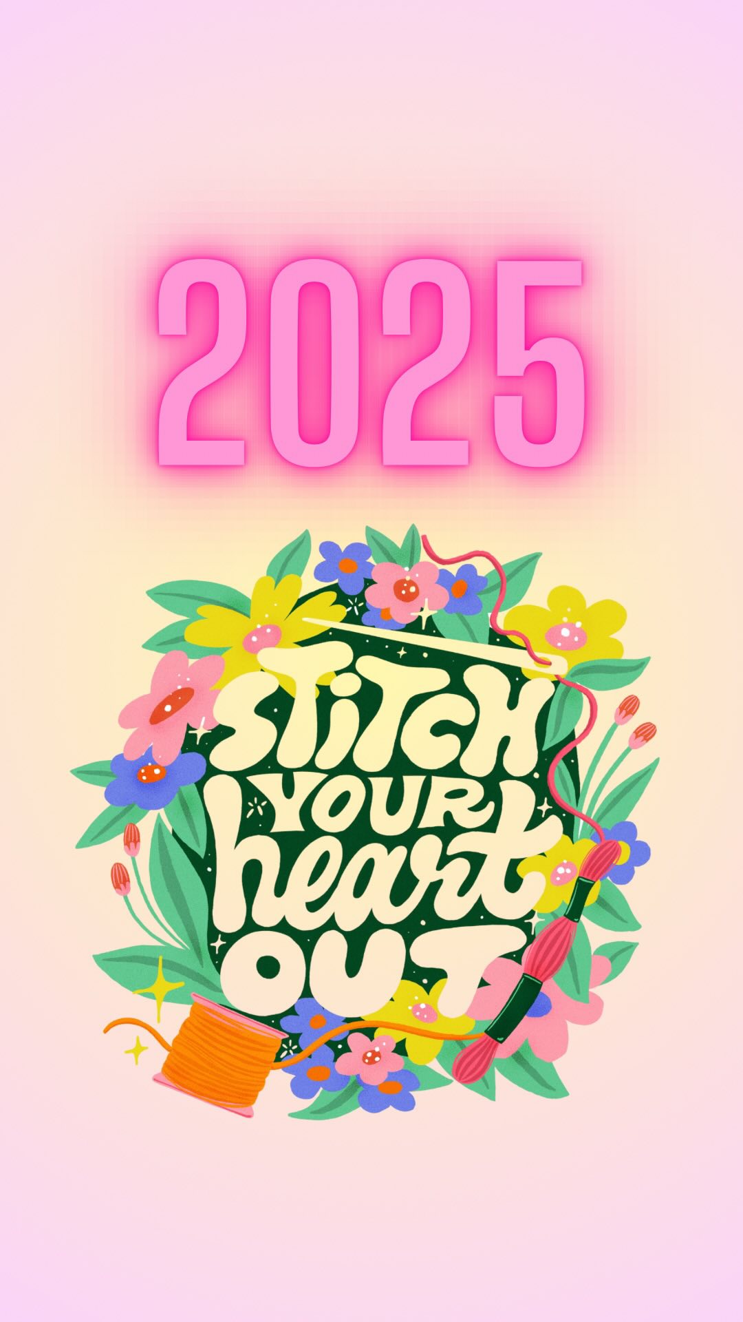 2025: MORE
More stitching for me
More new friends
More connection
More learning
More sharing
Happy New Year, friends 💙