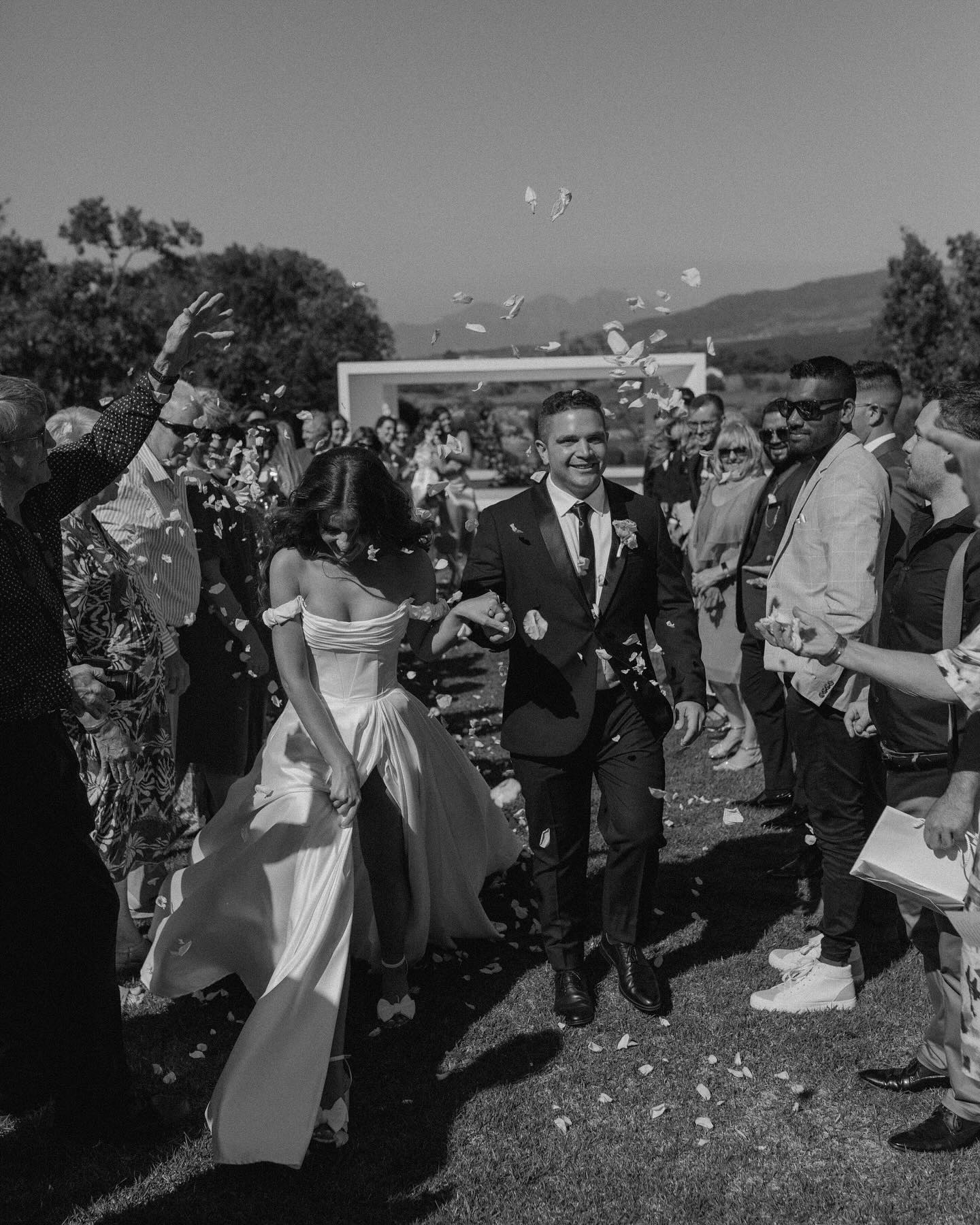 SPOTLIGHT on BESPOKE design——— FAQ
• How much does a custom designed & made gown cost?
- Starting from R22 000 (excluding fabric)
• How long does it take to make a gown?
- Average gown 3-4 months from measurements to delivery
• How long before the wedding should I make contact? - Preferably as soon as you have booked your wedding venue, between 6 to 18mnths before the wedding date.
• Do you work with brides based outside of KZN?
- Yes absolutely! We can walk you through the process via email
• Do you buy dresses back after the wedding? -No, but we do have a pre-loved rail that brides can list their dresses on, when they are ready to sell.
#weddingdress #weddinginspiration #weddingdresses #bridalfashion #weddingfashion #weddingtrends #bridaltrends #bespokebridal #bridaldesigner #bridaldesign #weddingdressinspo #weddingdressdesigner
Photos by @paigebehn