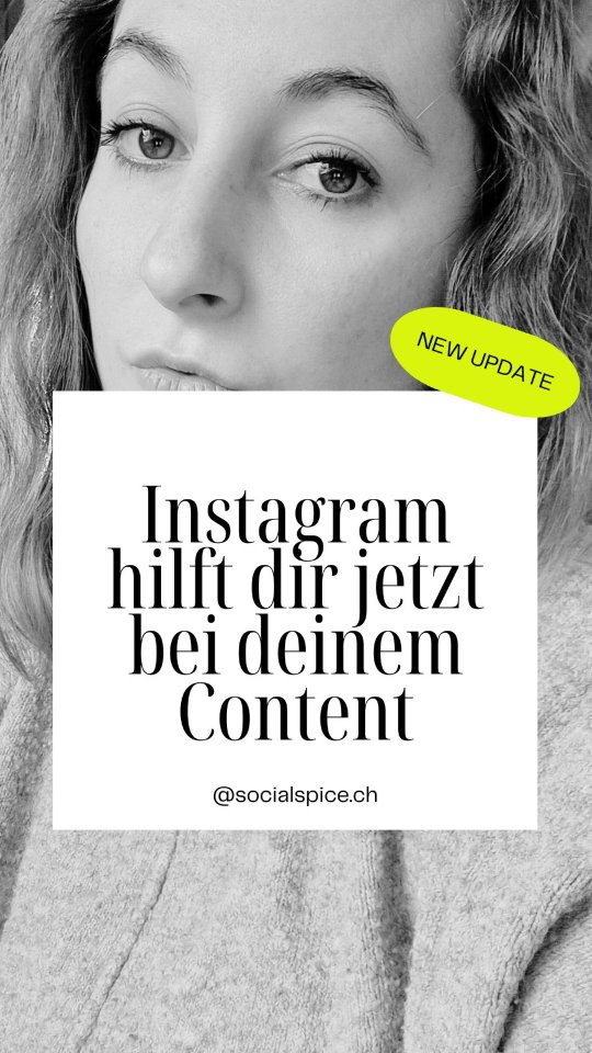 Instagram macht es dir ab sofort leichter als je zuvor: Die Plattform zeigt dir genau, welchen Content du erstellen solltest und wie er aussehen muss, um durchzustarten! 🚀
Bist du bereit, deine Reichweite zu boosten und genau das zu posten, was deine Community sehen will? 🌟
📲 Check die neuen Funktionen aus und starte durch!
Hast du das neue Update schon ausprobiert? 👀
#InstagramTipps
#ContentCreation
#SocialMediaHacks
#SocialMediaMarketing
#ContentCreation
#DigitalMarketing
#SocialMediaManager
#MarketingStrategy
#ContentMarketing
#SocialMediaTips
#InstagramMarketing
#CreativeContent
#ContentStrategy