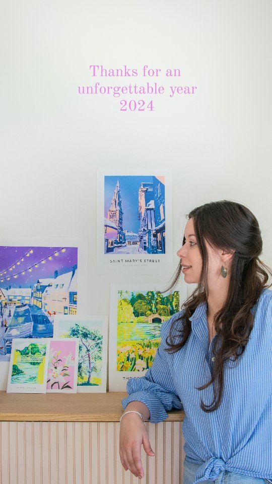 What a year!
I took a real swing at it this year and I'm so glad I finally got out of my own way. Thanks for the memories, the laughs, the tears the support and encouragement, each one of you has made this year more magical than I could have ever believed. It's truly flown by, probably because I've not sat still for long.
Fresh off my first 2 markets in Christmas of 2023 I leaned fully in, and ended up on the cover of local magazines, gracing the walls of 4 cafes, having my first and then second exhibition, stocking three historic local tourist spots and 3 independent gift stores, and attended many, many, many, more markets. I opened my own website, rediscovered the joy of painting again and completed my first commission. It's certainly not been easy but by god has it been exciting and I can't wait to see what I get up to in 2025.
From the bottom of my heart thank you for an unforgettable year.
See you on the flip 🥳
#newyear #2024 #artistprogress #rutlandart #rutland #oakham #stamfordlincs #stamfordgifts #stamfordartist #2025 #2025goals #shopoakham #shopstamford #shoplocalshopstamford