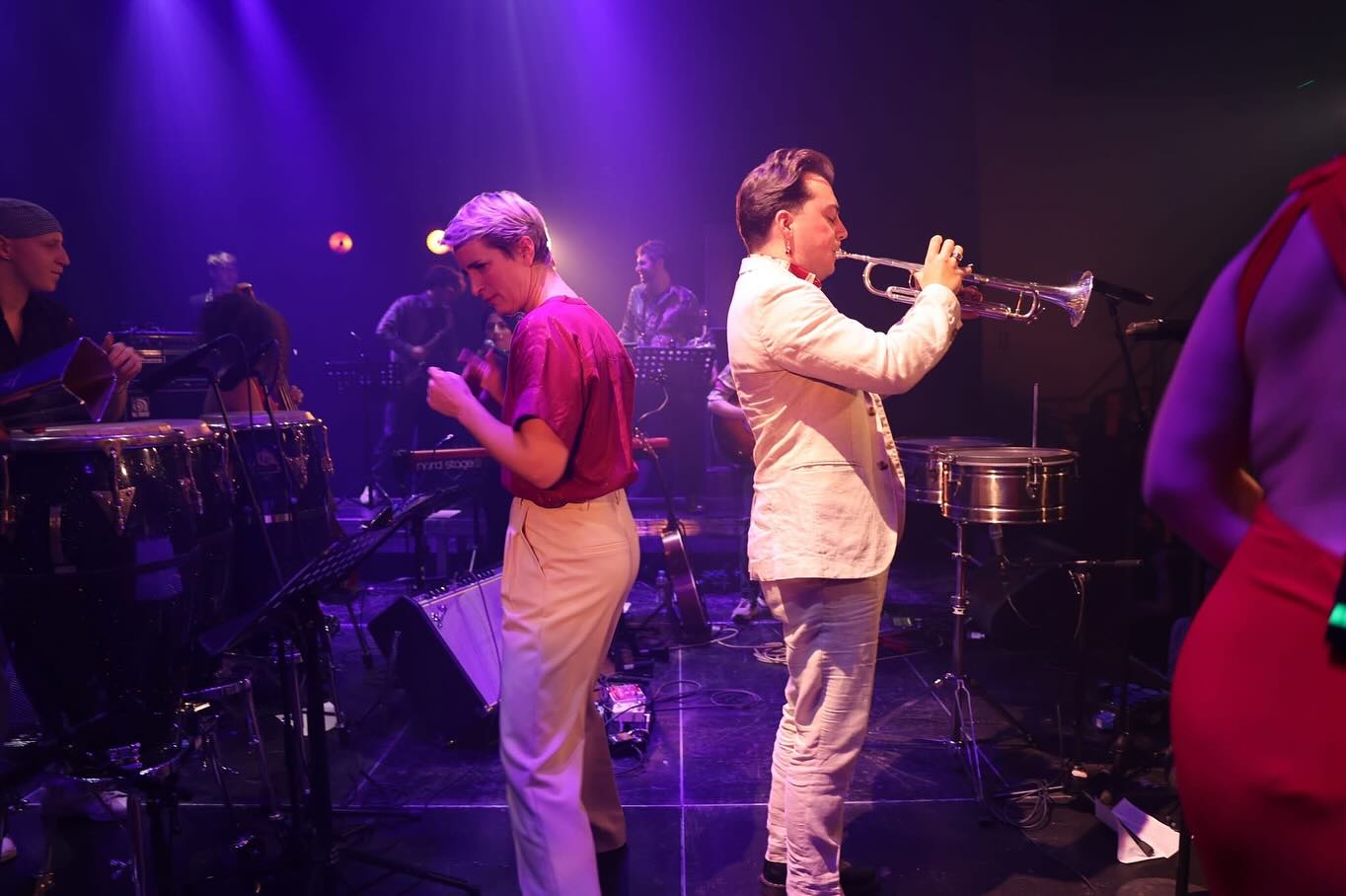 One I will never forget! On the 22nd of December the @njjojazz (National Youth Jazz Orchestra of the Netherlands) played their last concert under my direction at the Melkweg in Amsterdam. It was a mind blowing evening with special guests @_alainperez_ and @ramonvallemusic . The pictures were taken by @tomvanderleij , who did an incredible job.