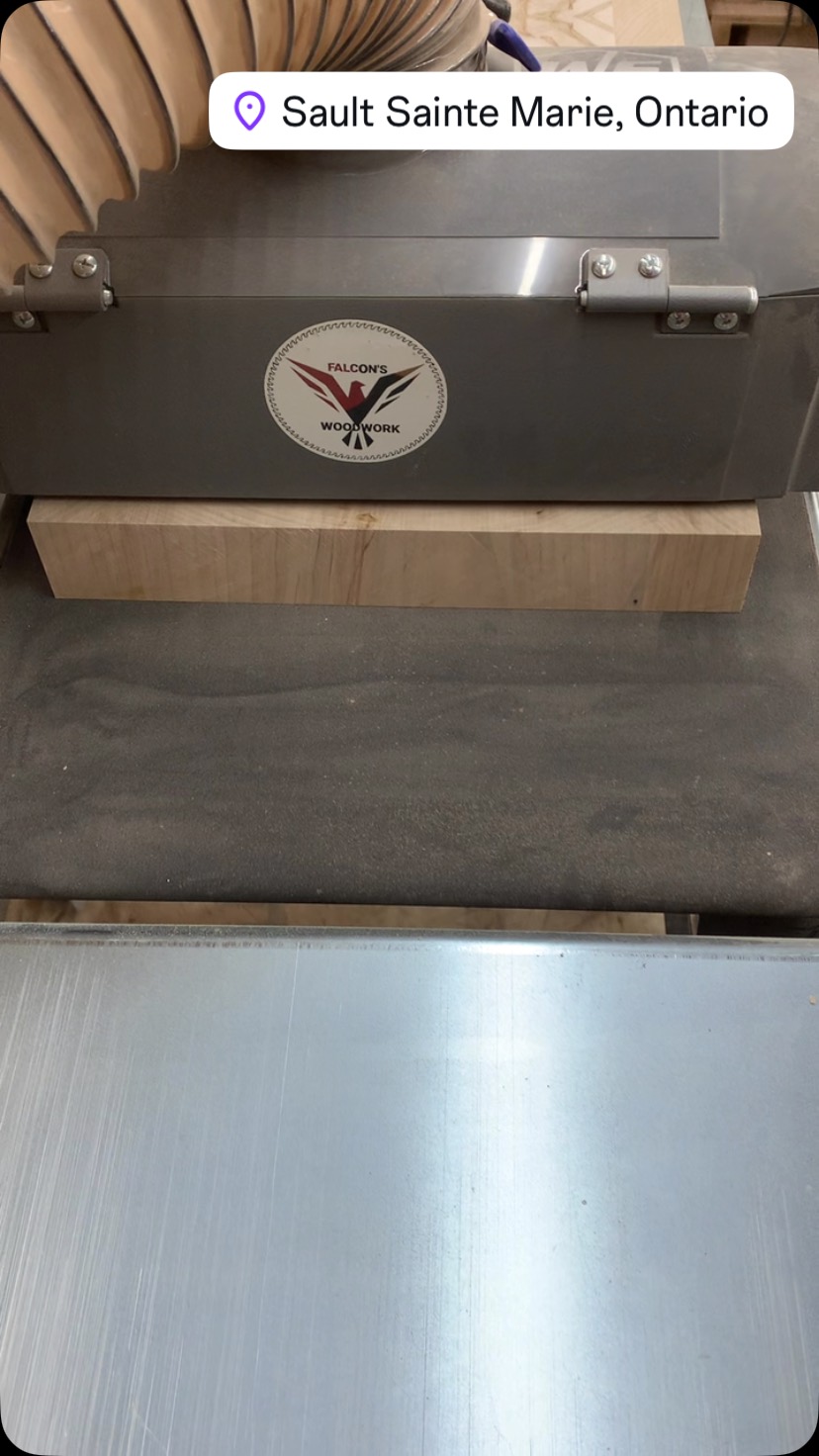 #endgrain #endgraincuttingboards #ambrosiamaple #localysourced #supportlocal #supportlocalsaultstemarie #buylocal #algomamade #ontariomade #canadamade #falconswoodwork