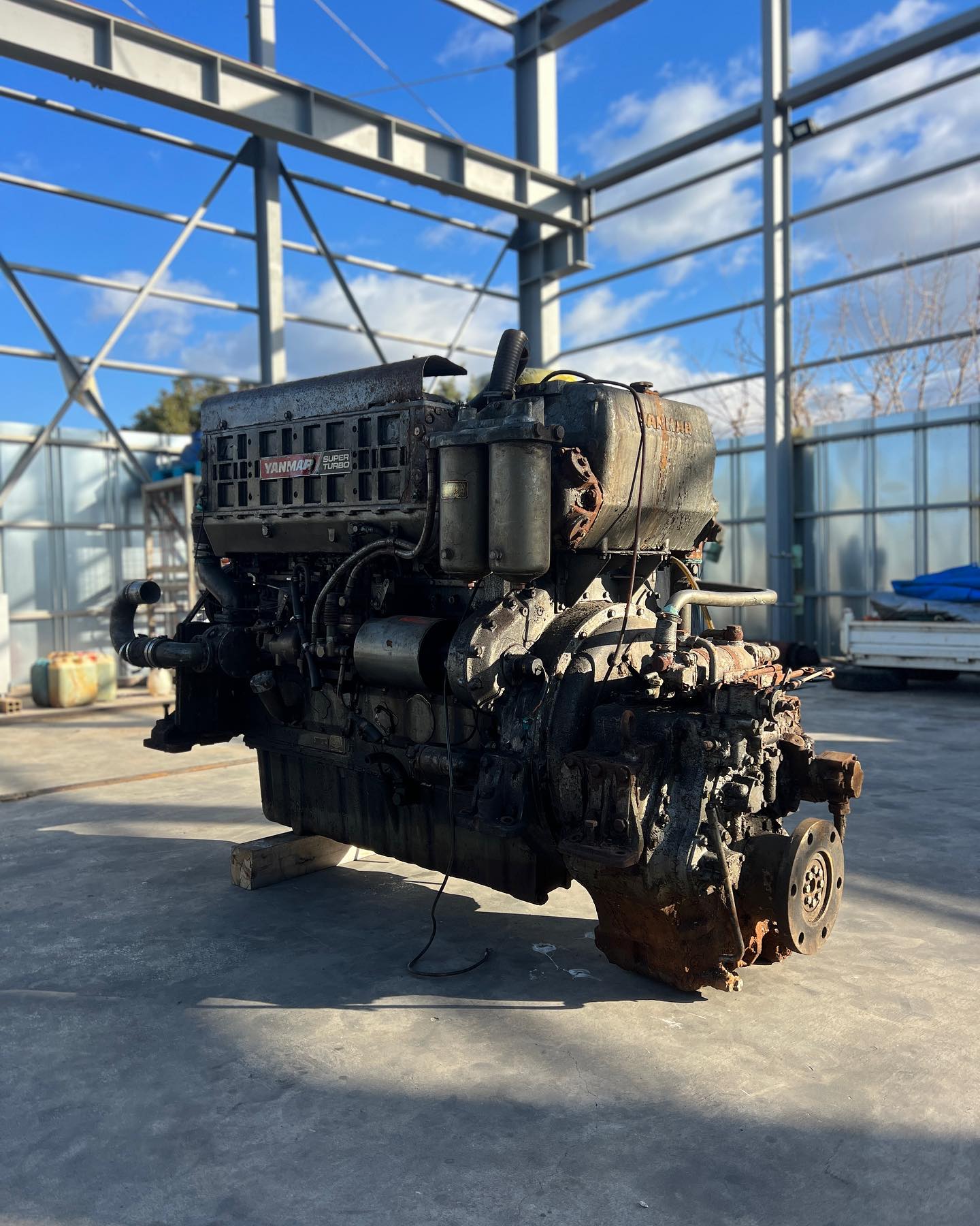 Yanmar 6LAH-ST 550PS 3.03
{SOLD OUT}
#6lah #yanmarmarine #yanmar #ヤンマー #ヤンマーエンジン