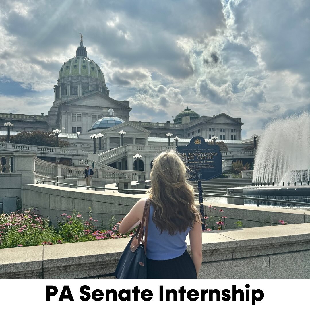 This past summer, I had the incredible opportunity to work as a Communications Intern in State Senator Cappelletti’s office. 💫🏛️
Converging communications and public service, I assisted the Senator’s staff by writing press releases, crafting speeches for the Senate floor, creating social media content, completing media advisories, and compiling resources for constituents. 📝
This internship immersed me in the world of public service, allowing me to explore the inner workings of our state legislature, learn about Pennsylvania’s policies, and be inspired by so many motivated leaders determined to drive positive change for the Commonwealth. 🫶
Thank you to Senator Cappelletti, Sara Kelly, and the entirety of the Senator’s staff for this experience — I am grateful to have played a small part in serving our state, and I look forward to applying everything I learned to my future endeavors in public service. ☺️